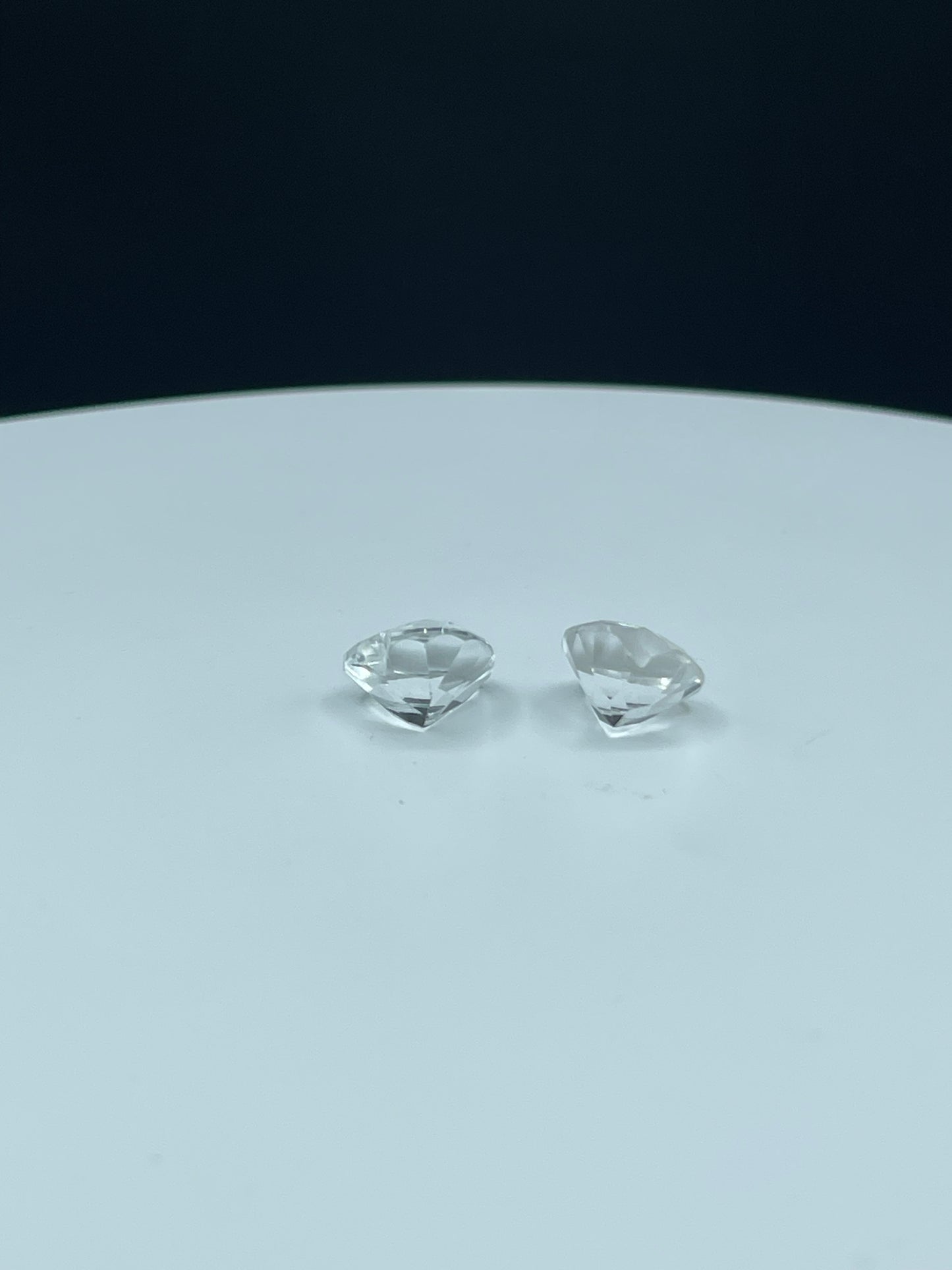 Natural White Topaz Heart Cut Matching Loose Gemstones - 10.94 Carats, Internally Flawless, Brazilian Origin