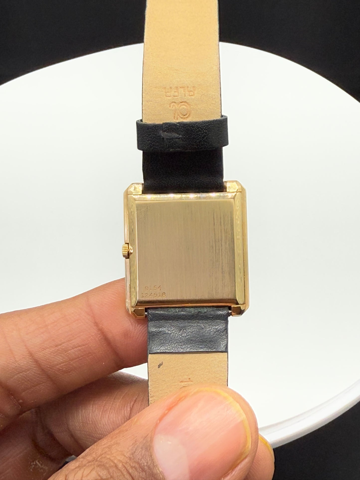18k Piaget Protocole Gold Mechanical Watch - 9154 25x28 MM