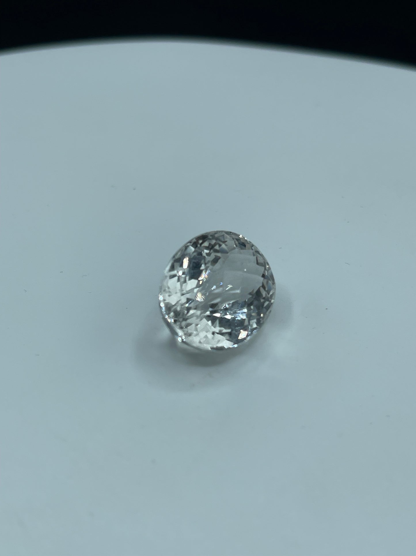 Natural White Topaz Checkerboard Cut Oval Loose Gemstone 20x15 MM | Calibrated
