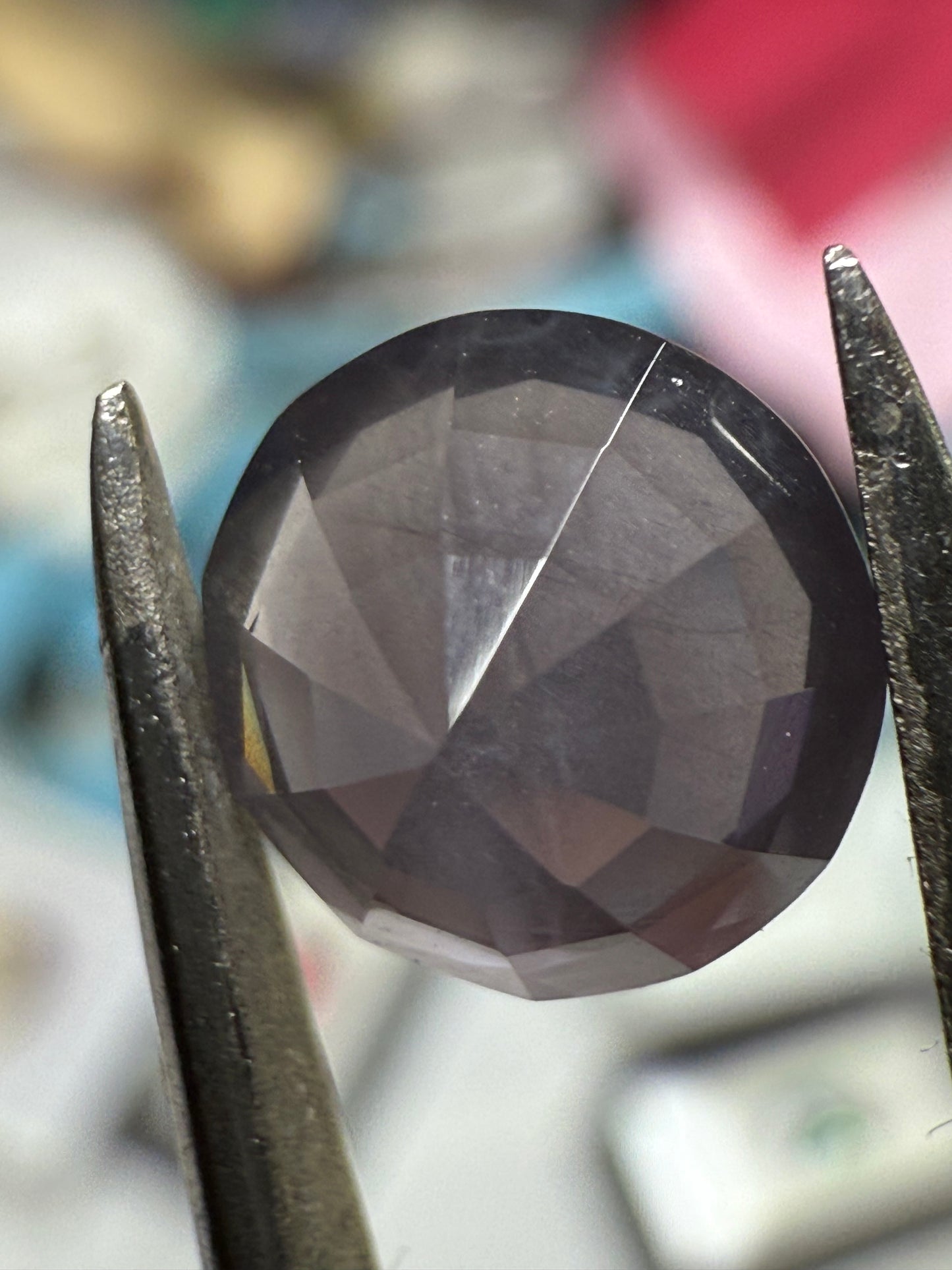 Natural Unheated Purple Sapphire 2.09 Carat Round Cut Loose Gemstone