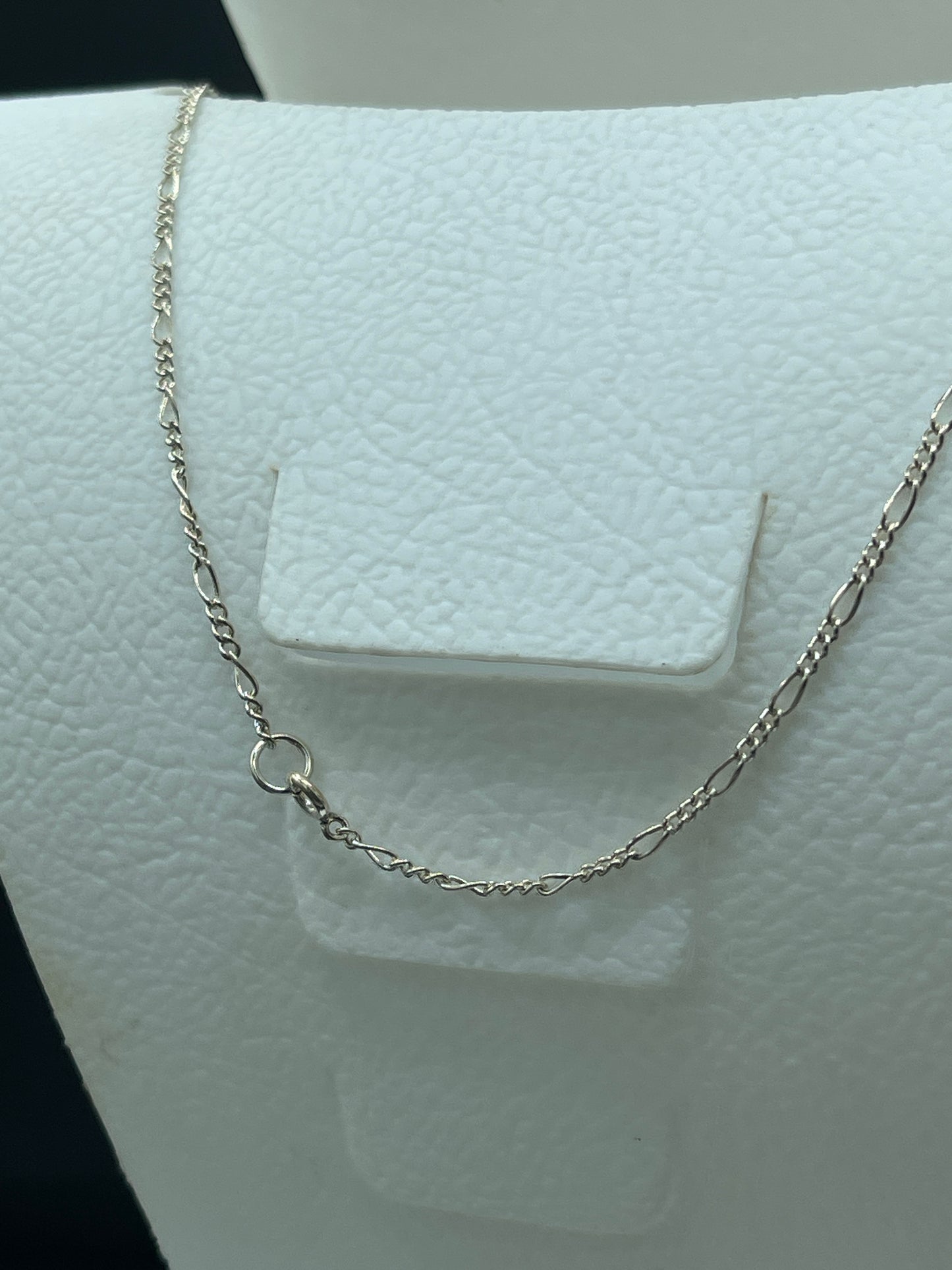Natural Amethyst Sterling Silver Pendant Necklace - 1.36” Oval Pendant, 18” Figaro Chain