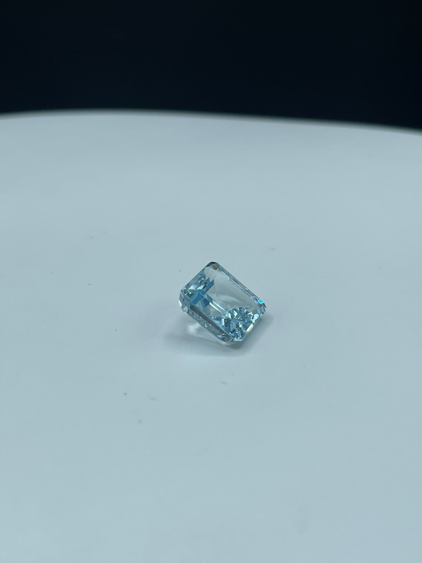 6.31 Carat Natural Aquamarine Square Cut Loose Gemstone | Light Blue 11x11x6 MM