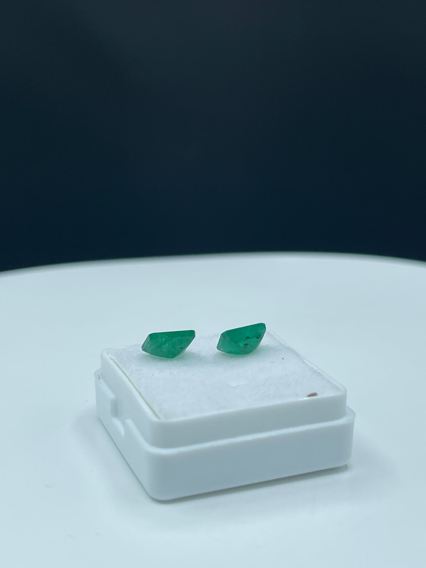 Natural Brazilian Emerald Matching Pair - 1.94 Carats Emerald Cut Loose Gemstones (7x5 MM)