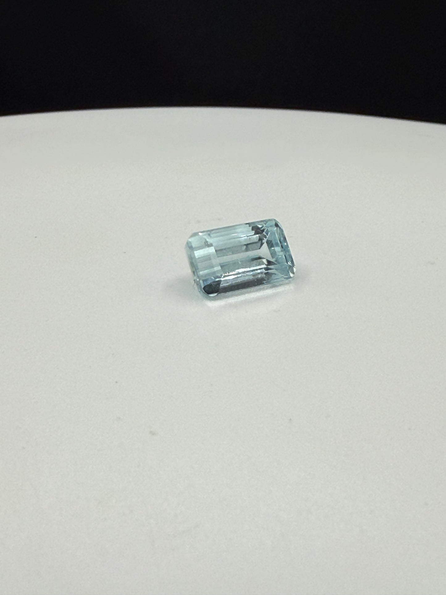 4.77 Carat Natural Aquamarine Emerald Cut Loose Gemstone – 12x7.5x6.6 MM