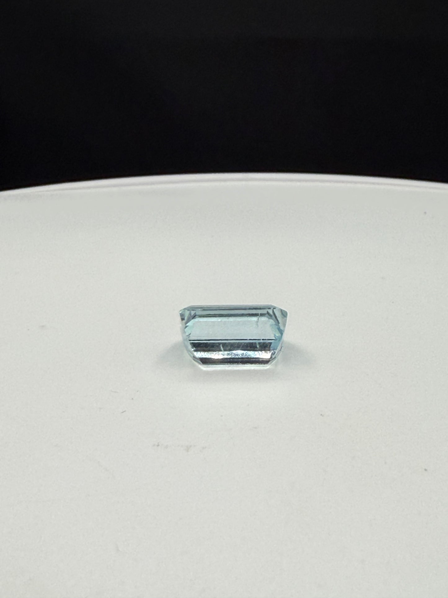 4.77 Carat Natural Aquamarine Emerald Cut Loose Gemstone – 12x7.5x6.6 MM