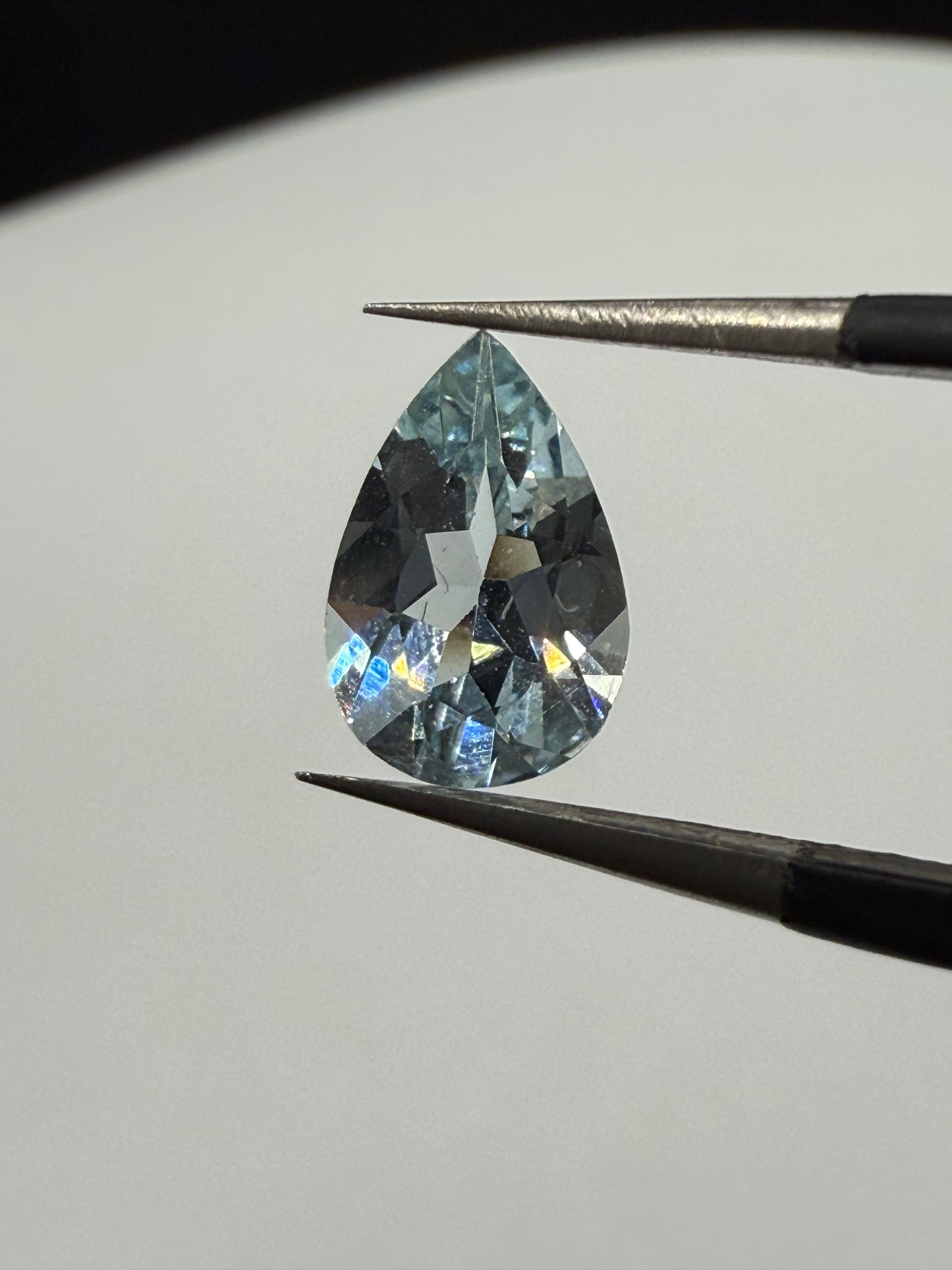 2.04 Carat Natural Aquamarine Pear Cut Matching Loose Gemstones | 9x6MM
