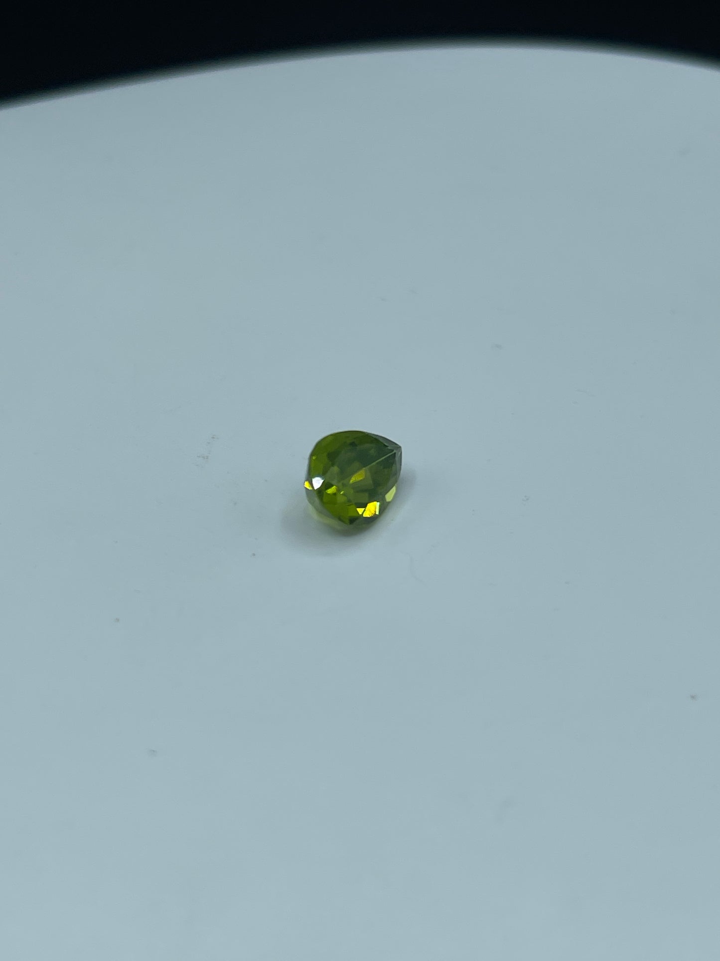 Natural Peridot Loose Gemstone, 11.7 x 7.8 x 5.8 MM Pear Shape