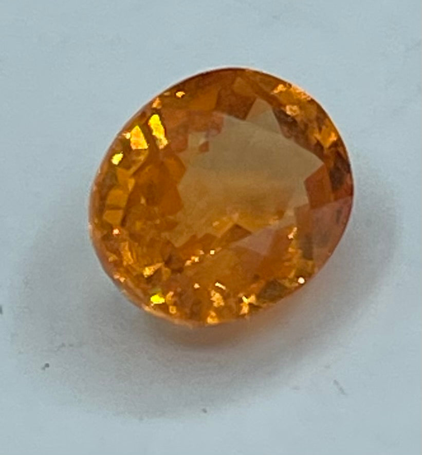 4.05 Carat Natural Spessartite Garnet Oval Cut Loose Gemstone (10x8x5 MM)