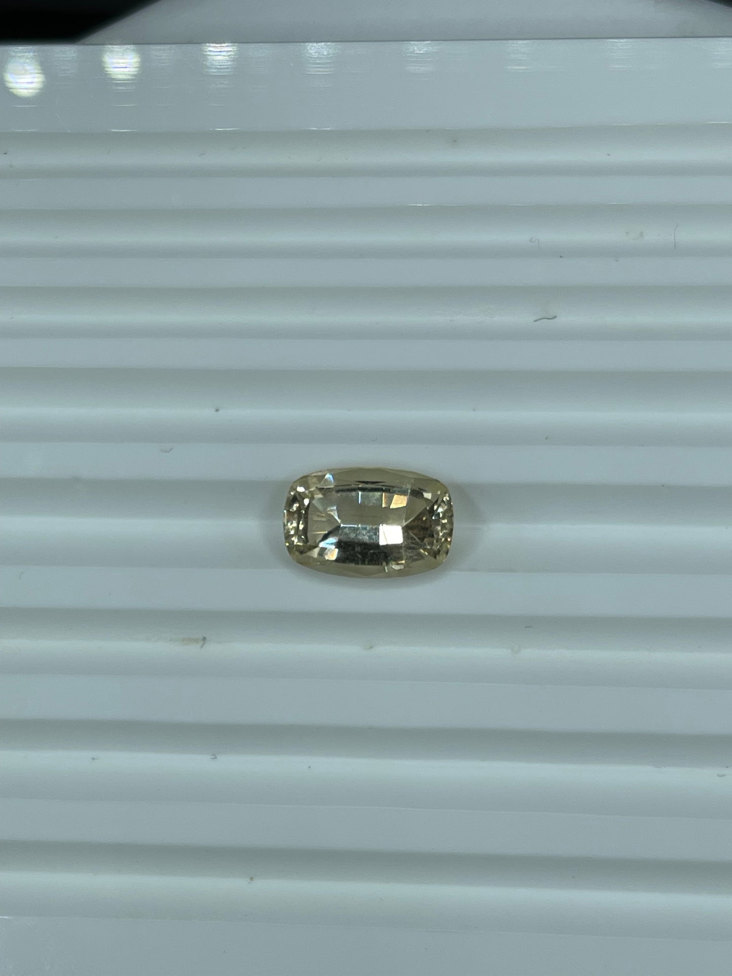 4.05 Carat Oregon Sunstone Emerald Cut Loose Gemstone 13x8x6 MM