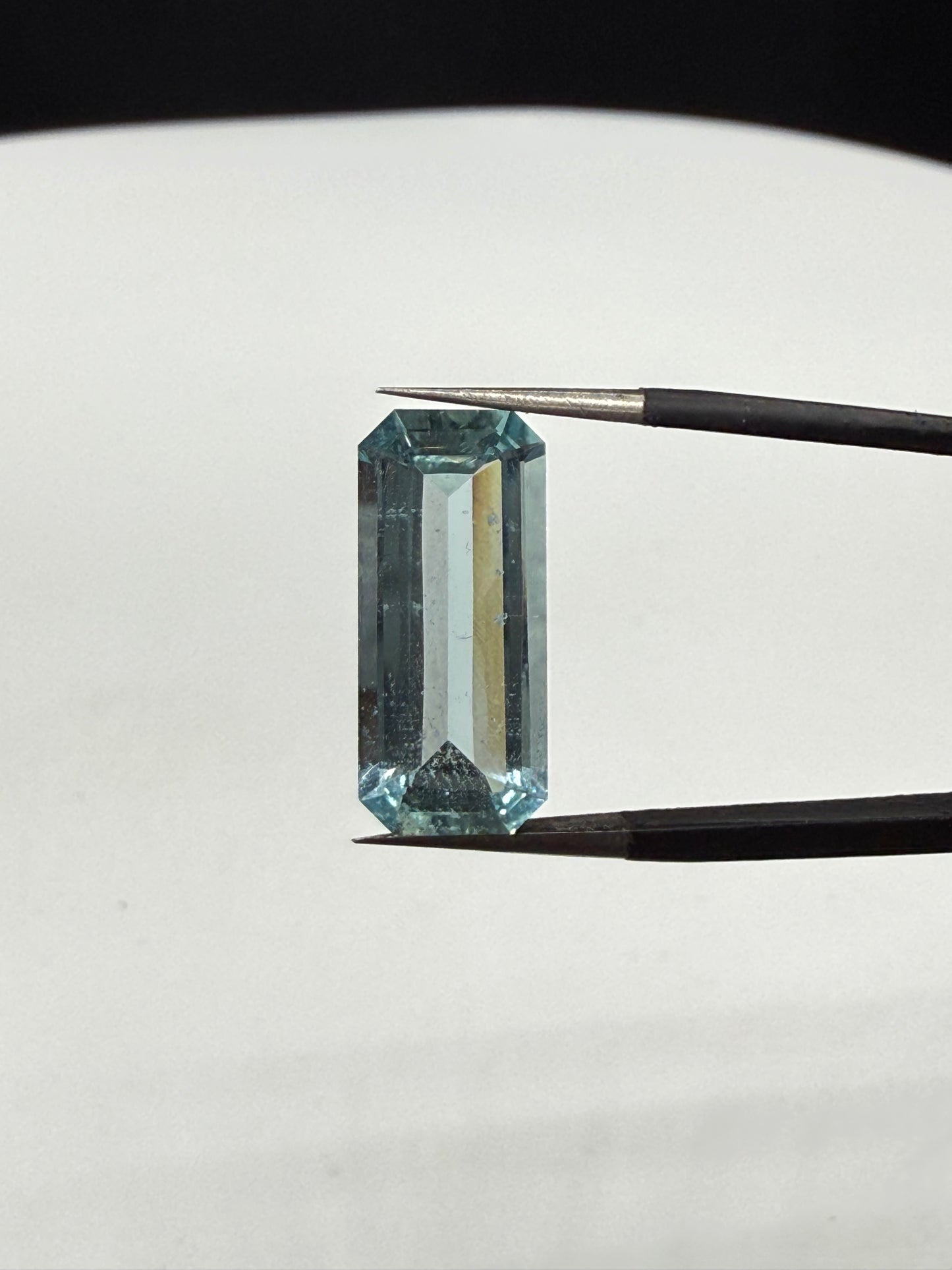 Natural Aquamarine Emerald Cut Loose Gemstone 3.47 Carats | 15.8x7.06x4.29 MM |