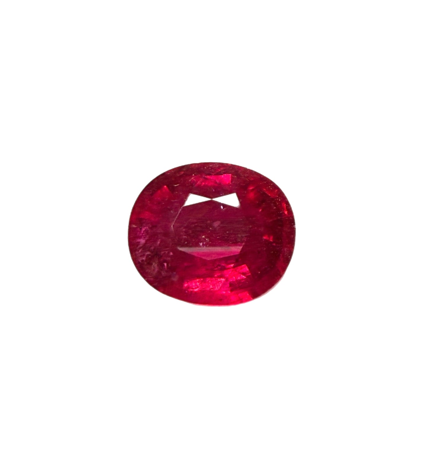 Natural 6.16ct Rubellite Tourmaline Oval Cut Loose Gemstone – Anaconda Mine Brazil | Collector Grade