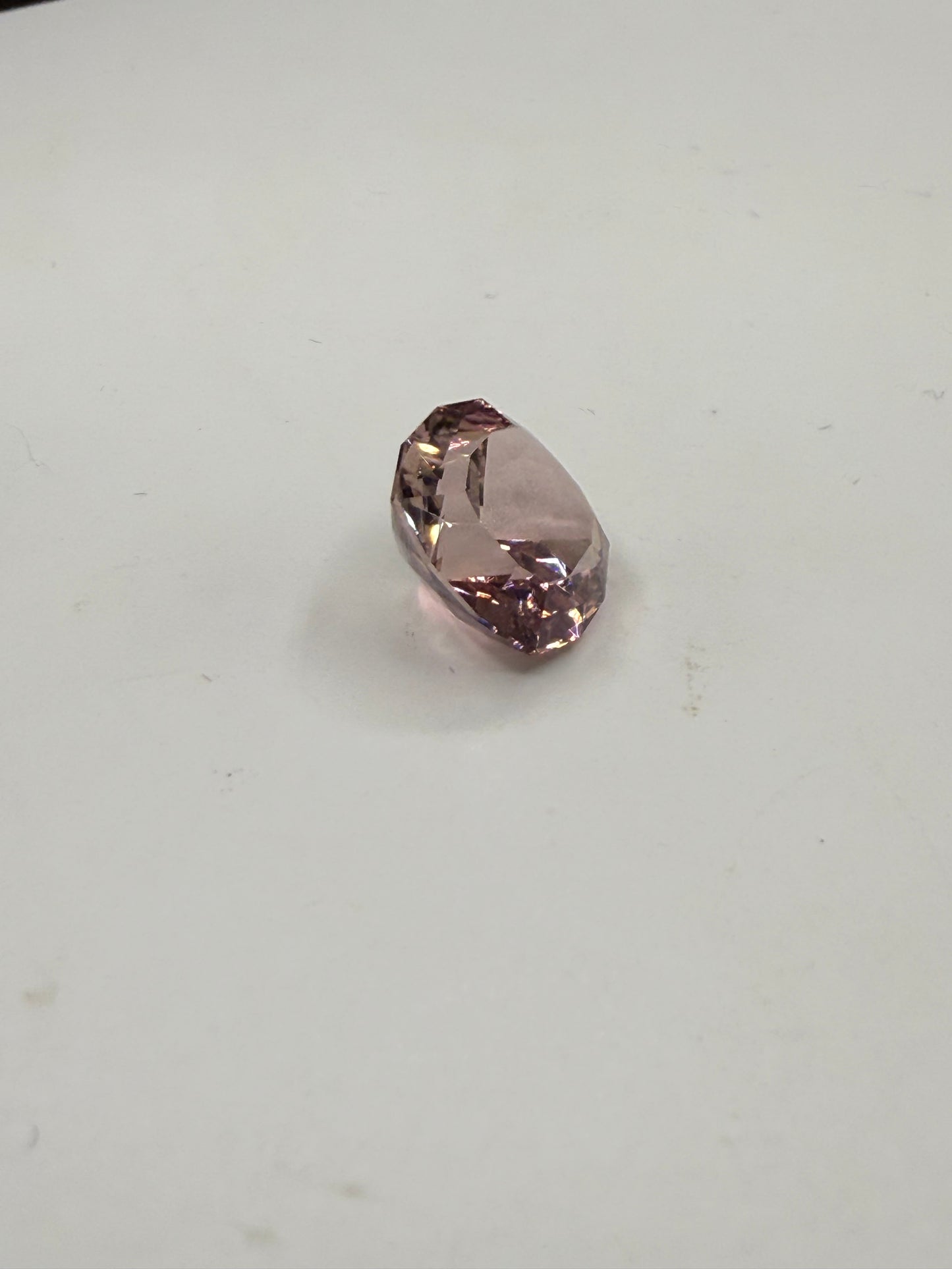 6.85ct Natural Rubellite Tourmaline | Custom Cut Pink Gemstone | Near Flawless | 12x11.64mm