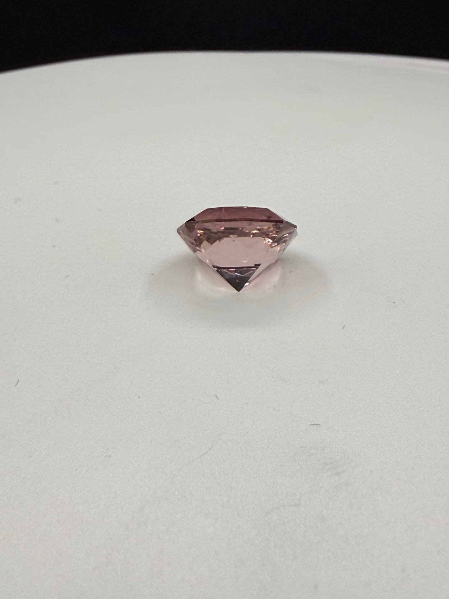 6.85ct Natural Rubellite Tourmaline | Custom Cut Pink Gemstone | Near Flawless | 12x11.64mm