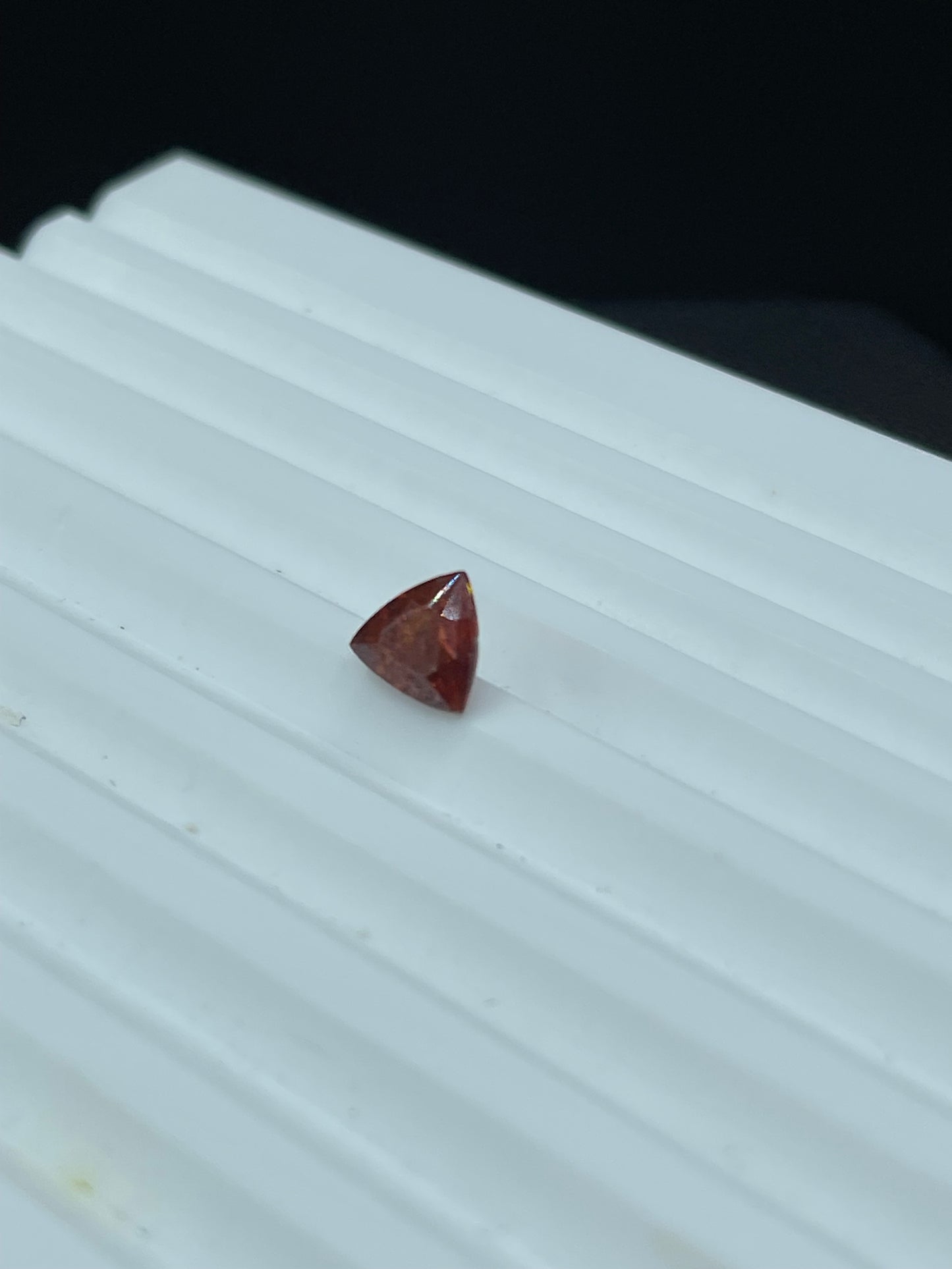 1.69 Carat Natural Spanish Sphalerite Trillion Cut Loose Gemstone (6.9 x 6.9 x 4.8 MM)