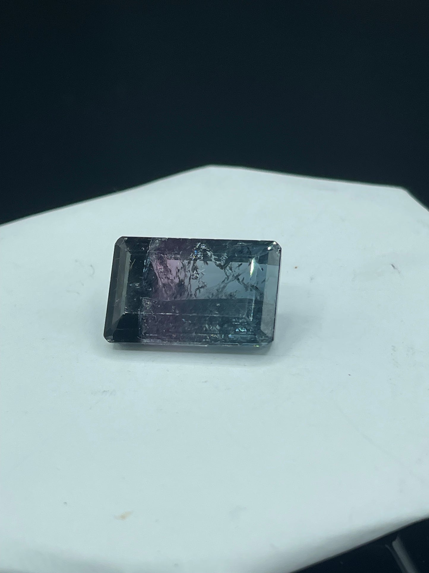36.87 Carat Natural Watermelon Tourmaline Emerald Cut Loose Gemstone (24.3 x 15.9 x 9.8 MM)