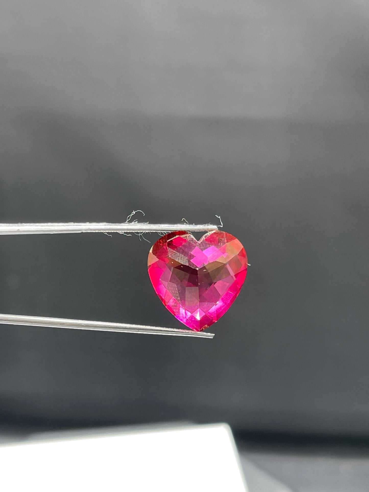 17.30 Carat Fire Mystic Topaz Heart Cut Loose Gemstone (16.2 x 15.9 x 10.6 MM)