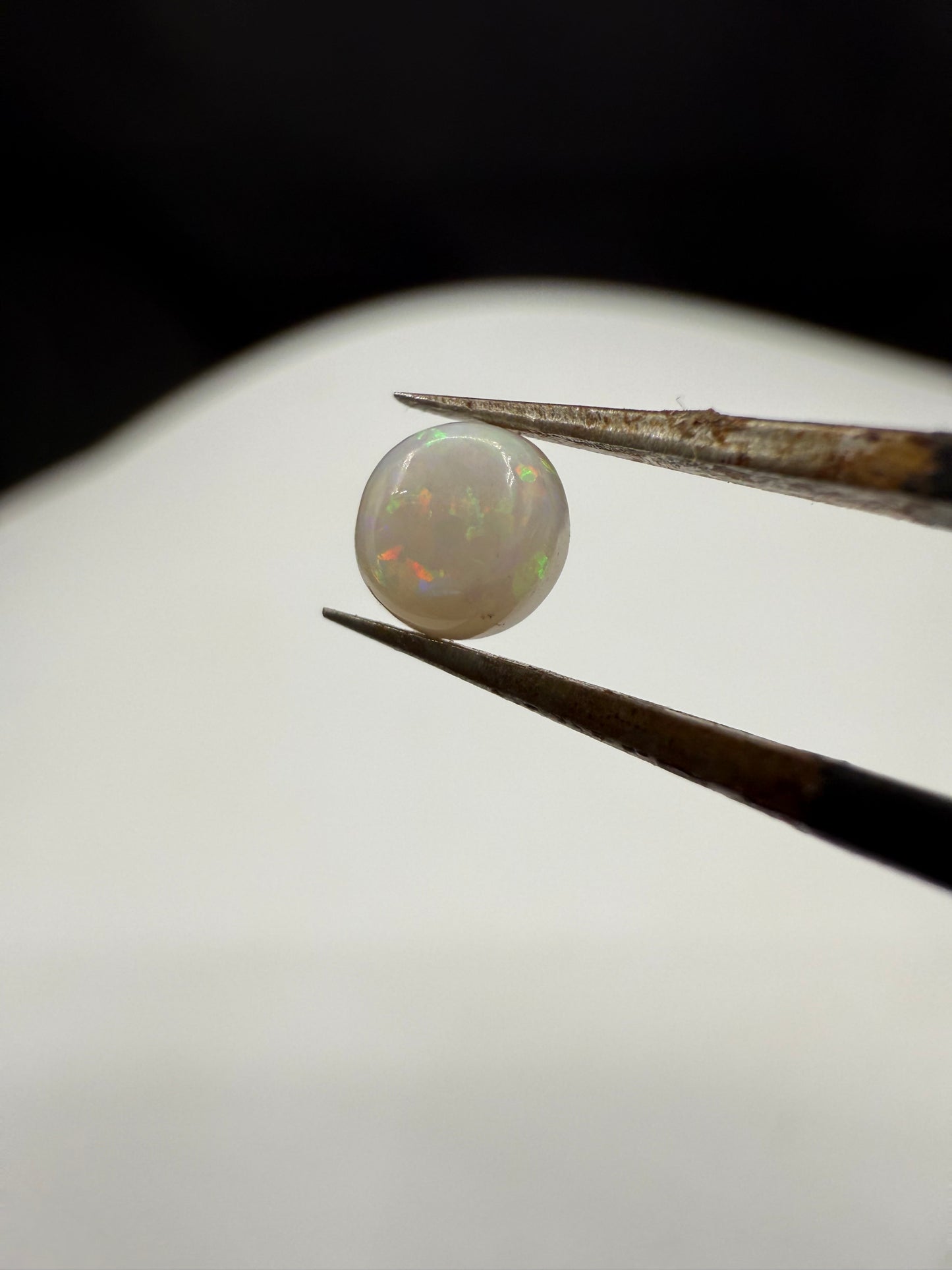 Natural Matching Australian Opal Cabochons | 0.55 Carats | 4.25 MM Round