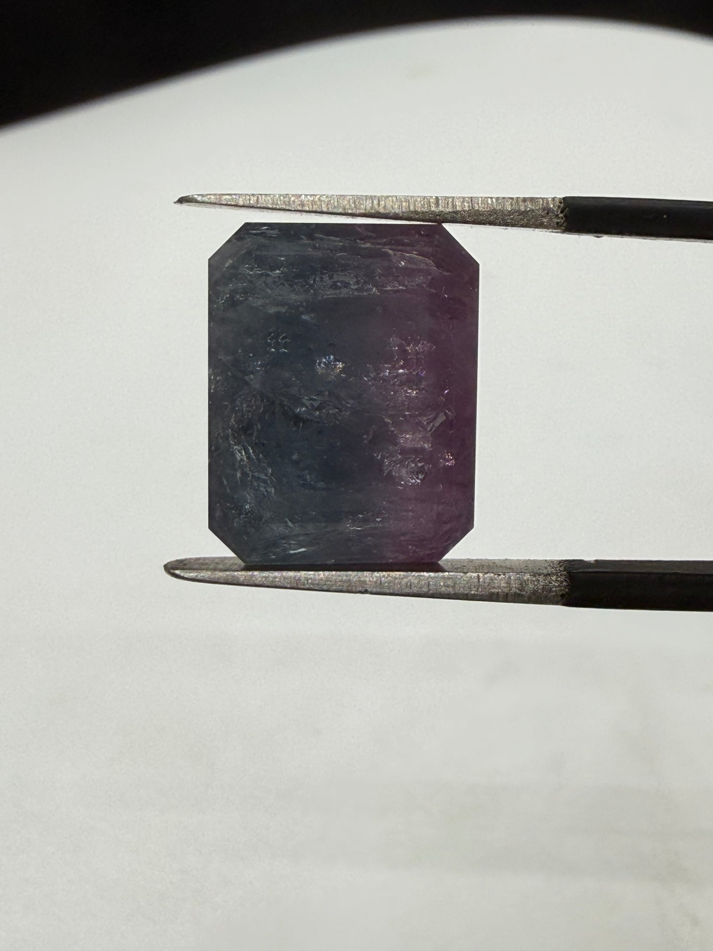 Natural Bi-Color Tourmaline 10.64 Carats | Emerald Cut | 13.8 x 10.8 x 9.05 mm