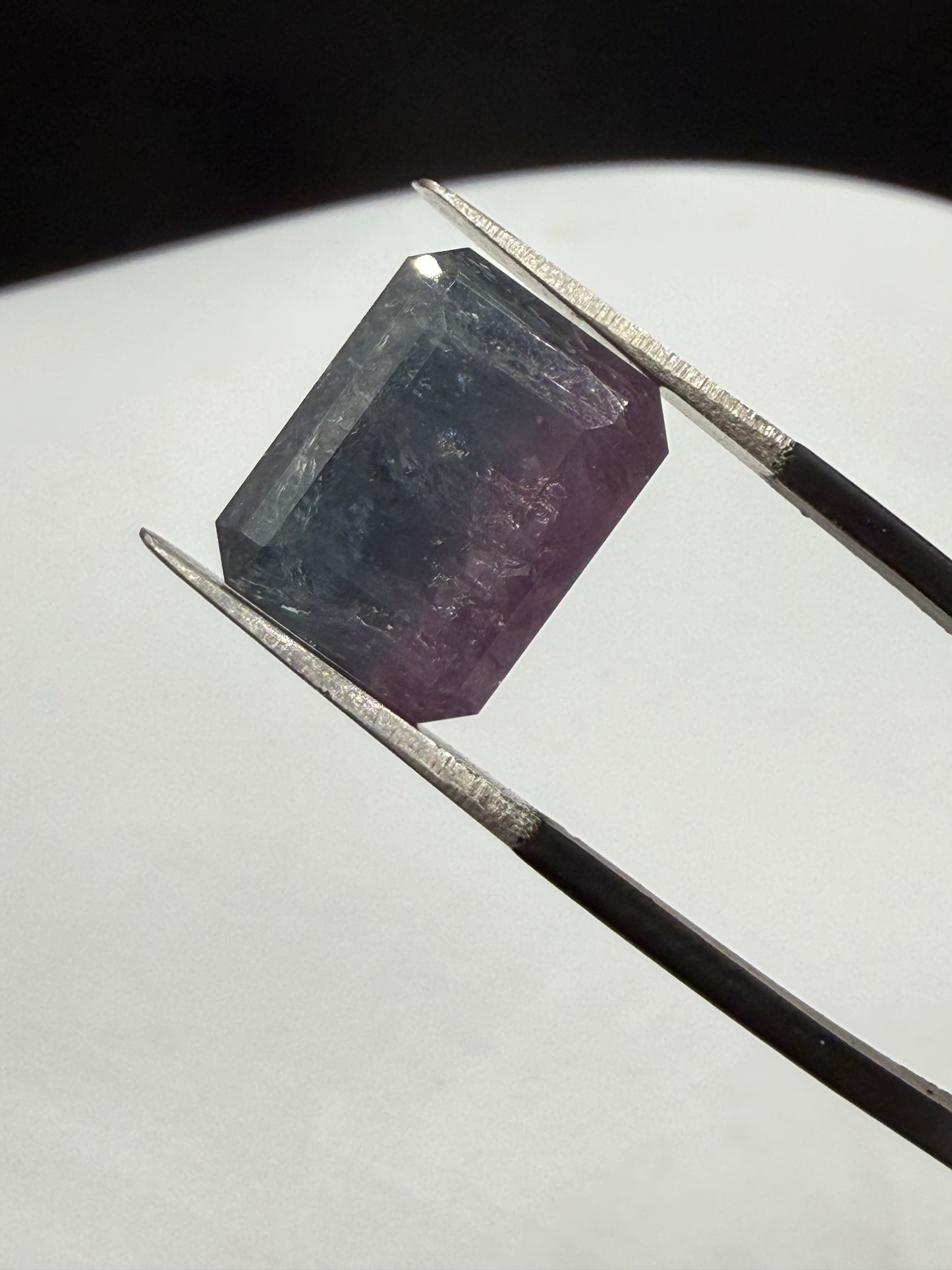 Natural Bi-Color Tourmaline 10.64 Carats | Emerald Cut | 13.8 x 10.8 x 9.05 mm