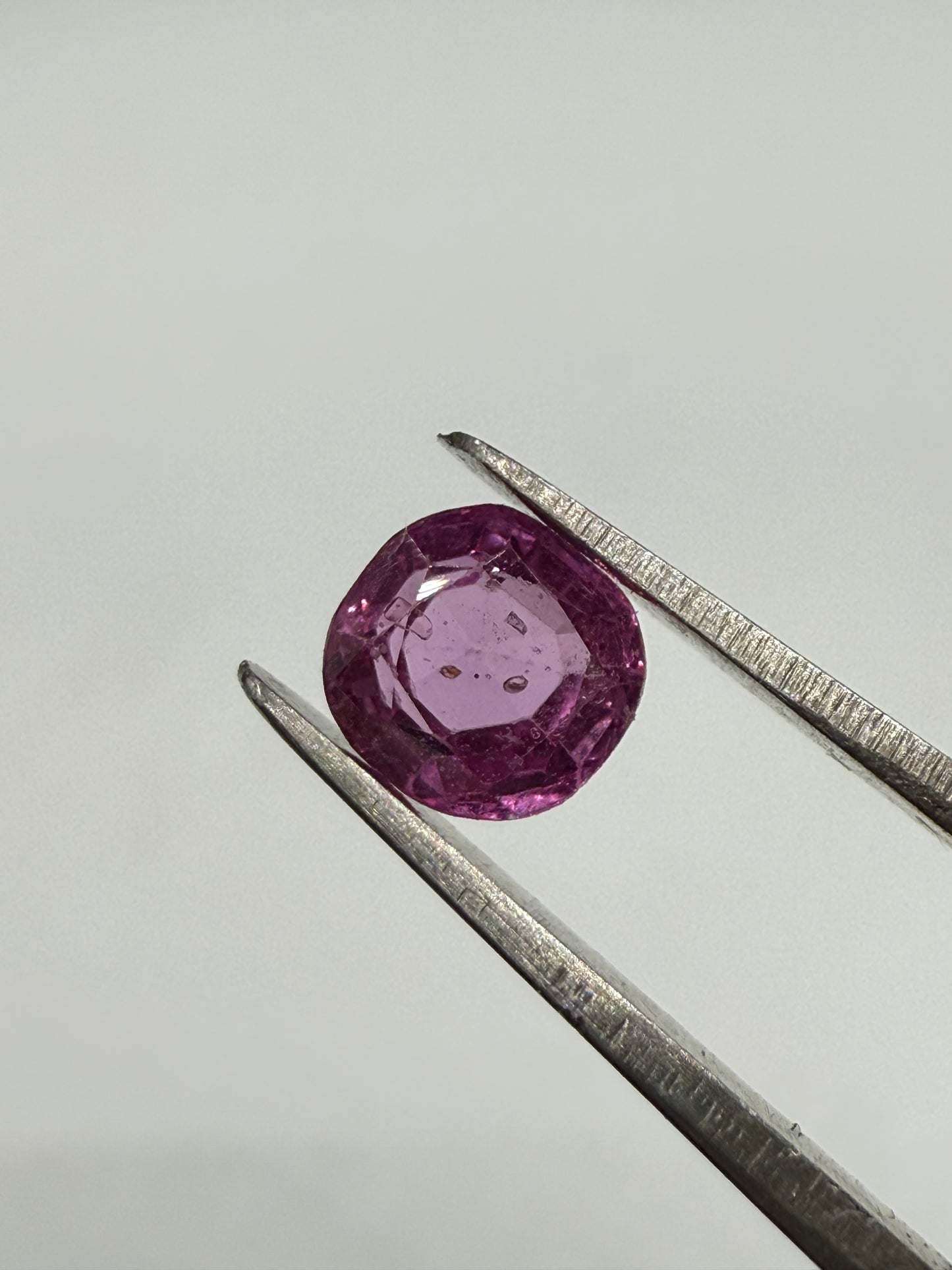 0.75 Carat Natural Pink Sapphire Cushion Cut Loose Gemstone | 5.50 x 5.15 x 2.78 MM