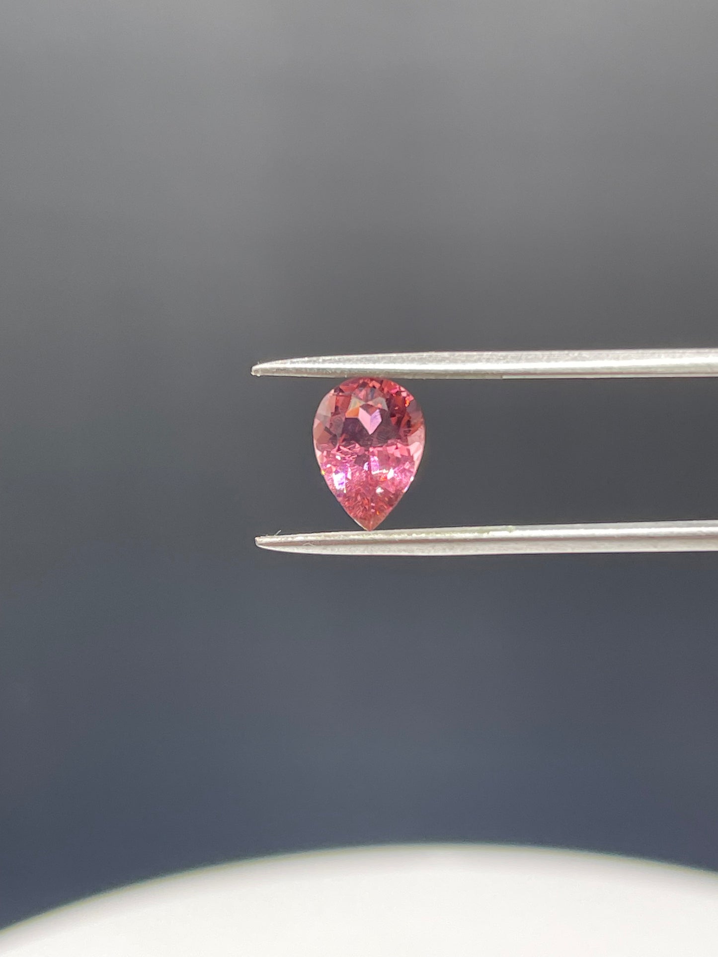 1.90 Carat Natural Rubellite Tourmaline Pear Cut Loose Gemstone (9.9 x 7.1 x 4.4 MM)