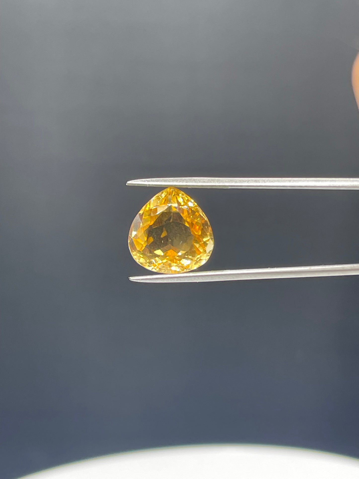 18.91 Carat Natural Golden Citrine Pear Cut Matching Cut Loose Gemstones (14x14x8 MM)