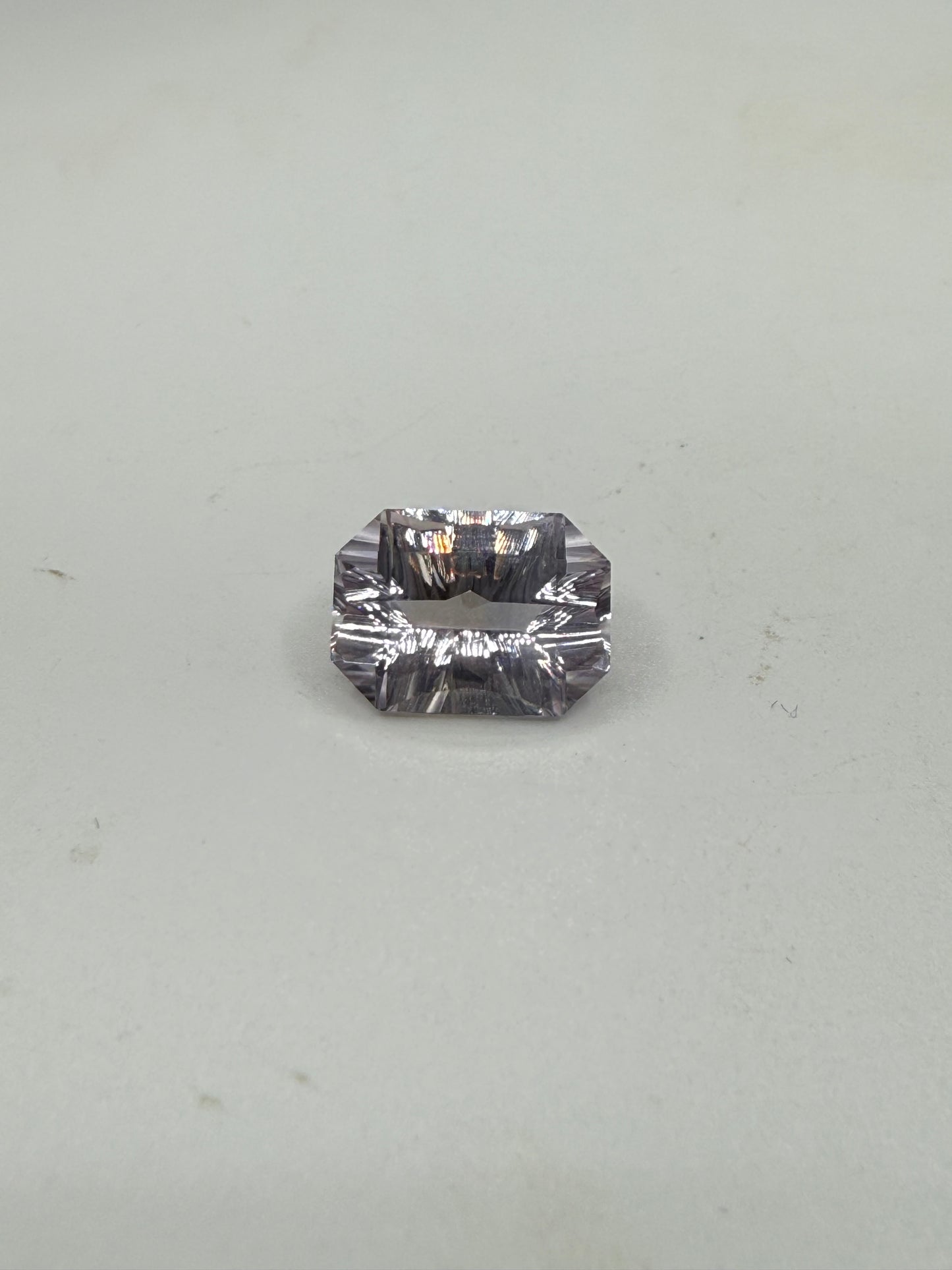 GIA Certified 5.75ct Unheated Ceylon Sapphire | Master Concave Cut | Rare Octagonal Lilac