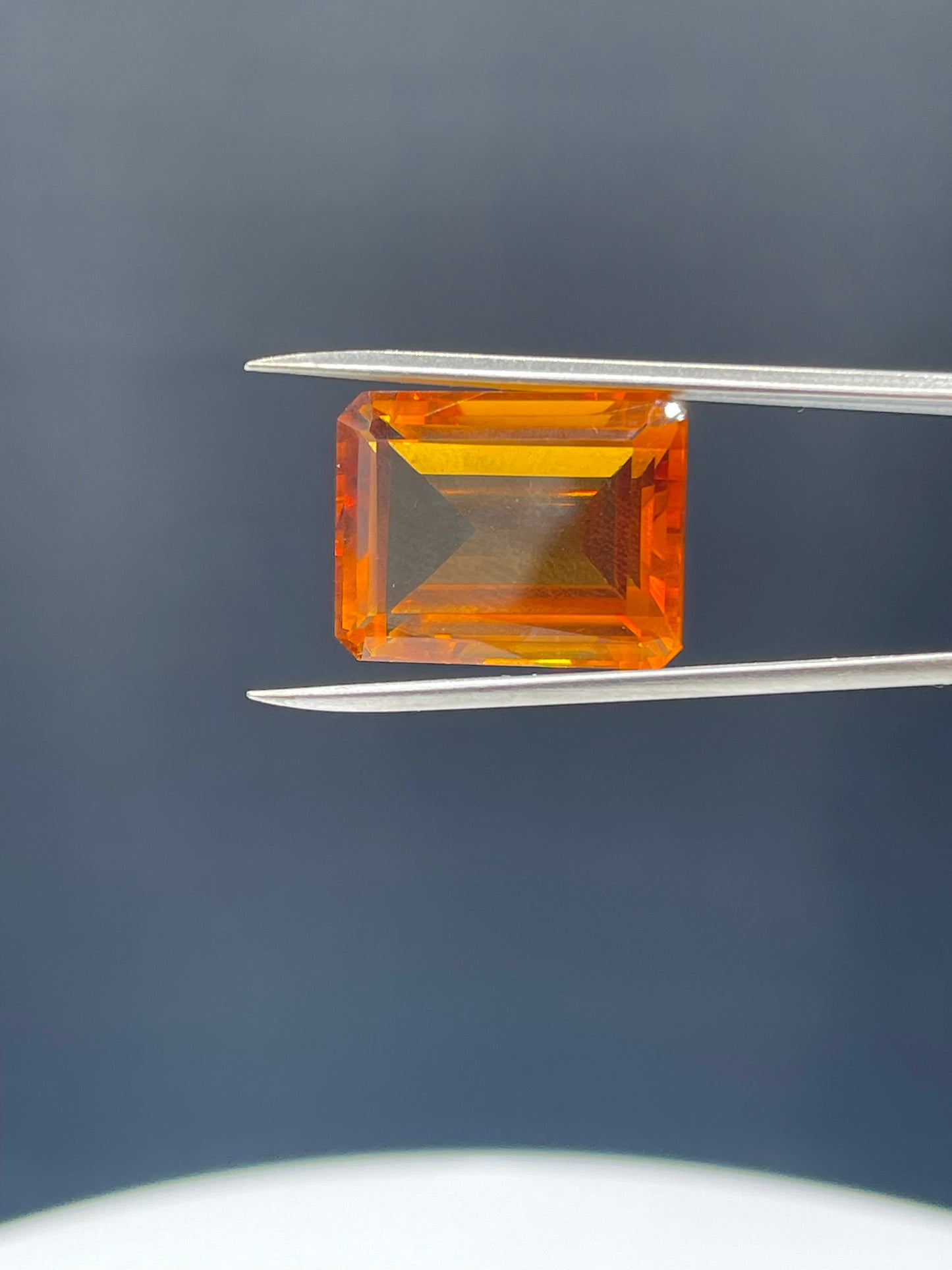 29.15 Carat Natural Madeira Citrine Emerald Cut Loose Gemstone (21 x 16 x 11 MM)