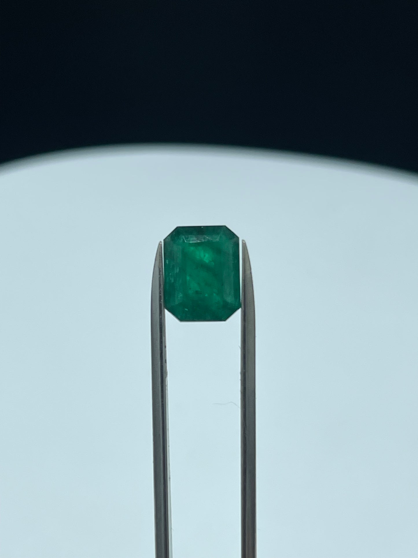 3.62 Carat Natural Emerald Emerald-Cut Loose Gemstone (10.6 x 8.5 x 5.4 MM)