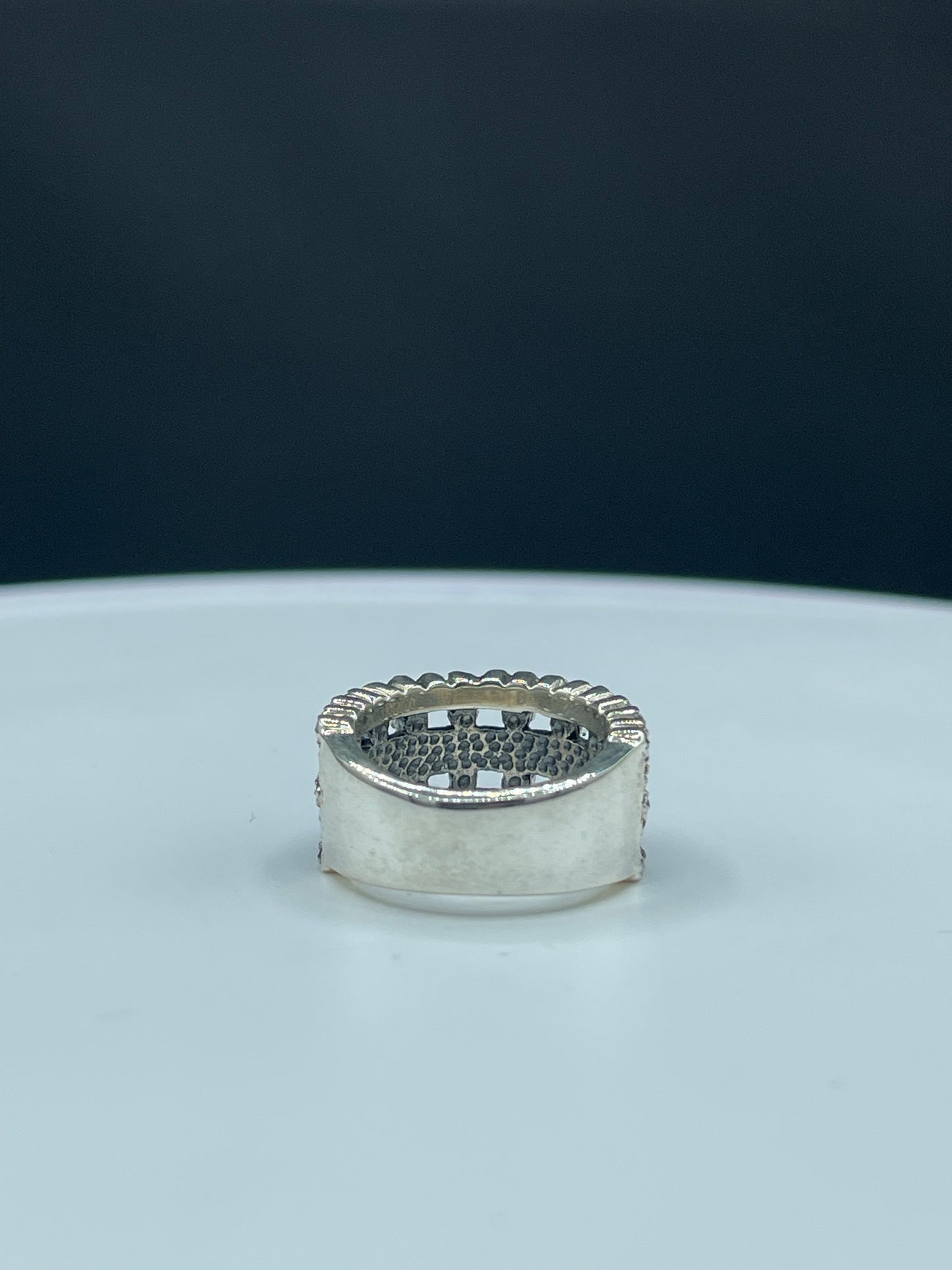 Marcasite Sterling Silver Ring (Size 5)