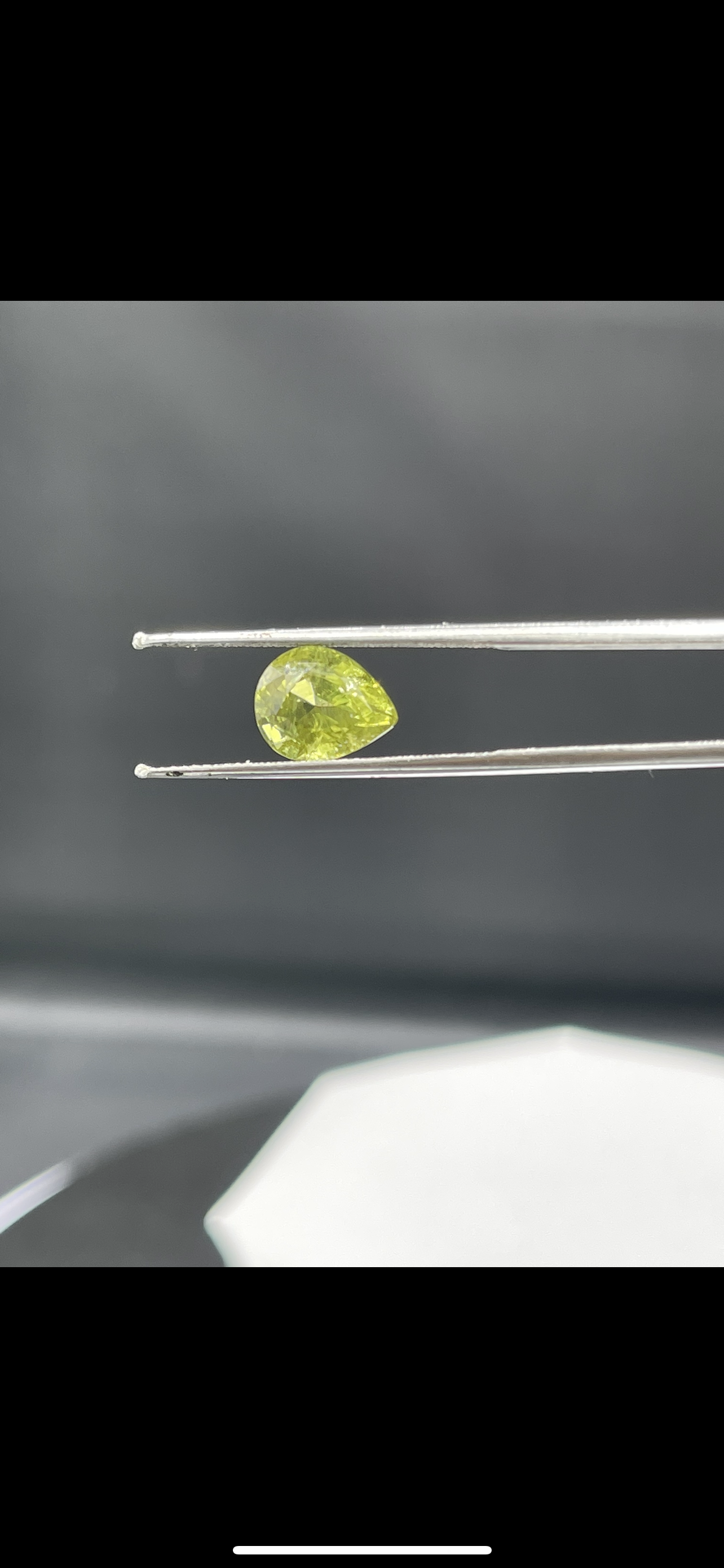 GIA Certified 3.44 Carat Natural Green Sapphire Pear Cut Loose Gemstone 9.60 x 7.79 x 5.82 MM