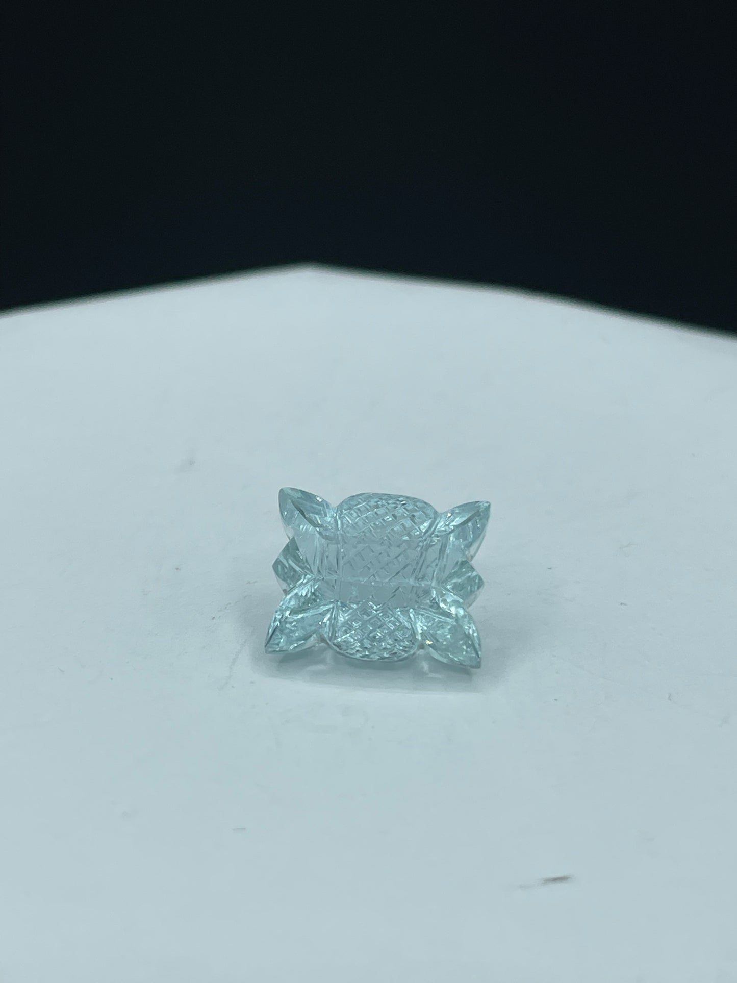 9.30 Carat Natural Aquamarine Custom Cut Loose Gemstone (11x14x9 MM)