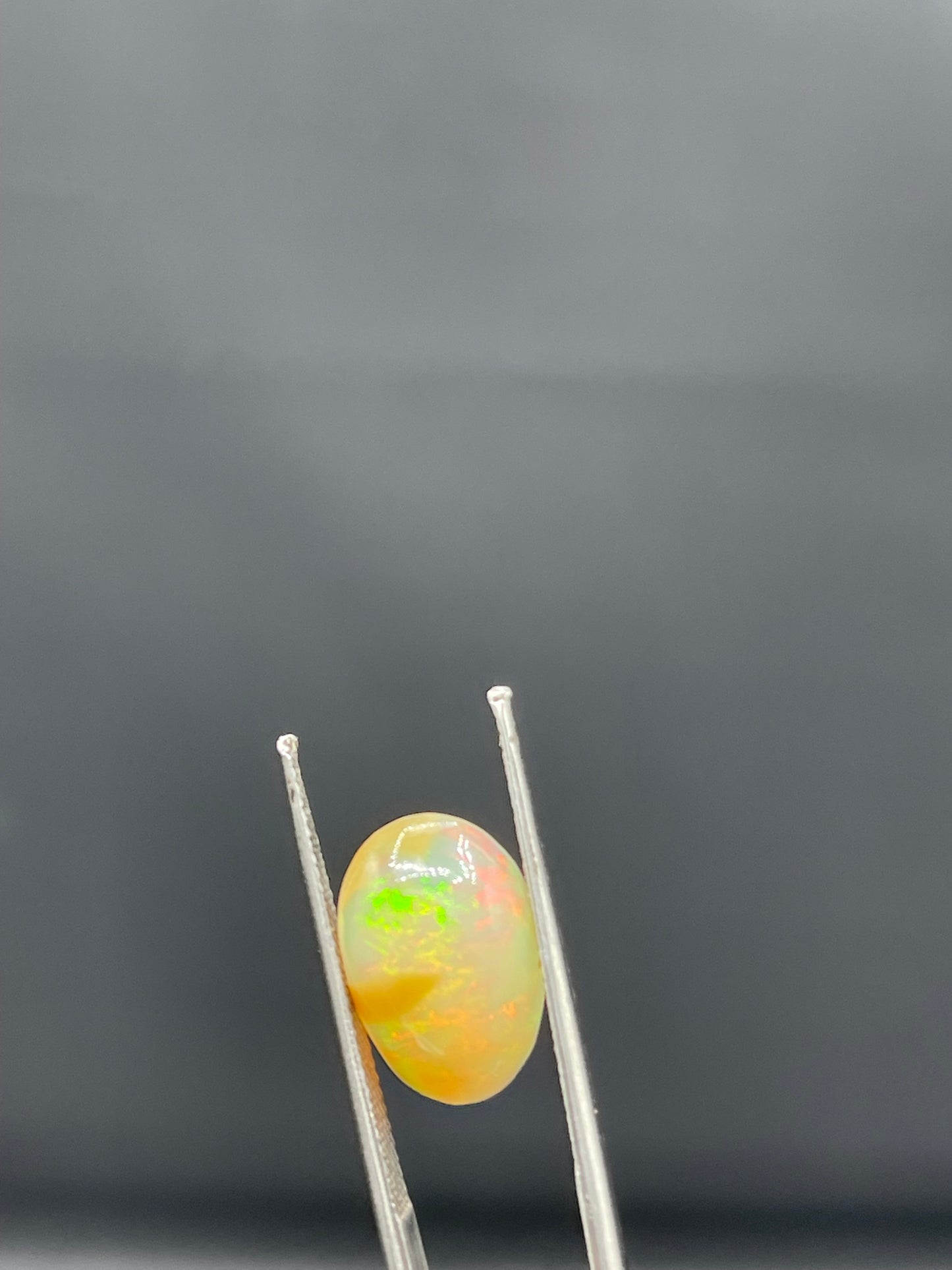 5.33 Carat Natural Ethiopian Opal Cabochon Oval Cut Loose Gemstone 15x10x6 MM