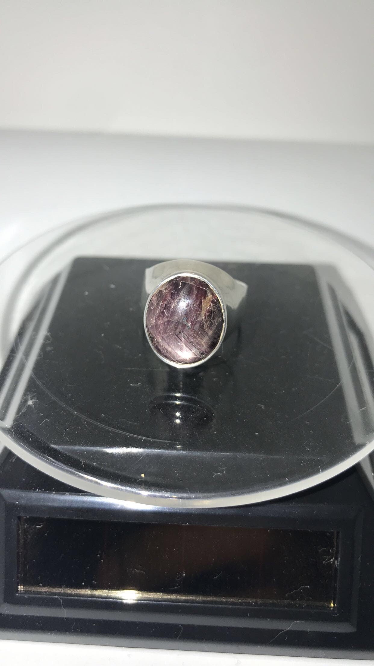 Natural Star Ruby Ring (Size 8)