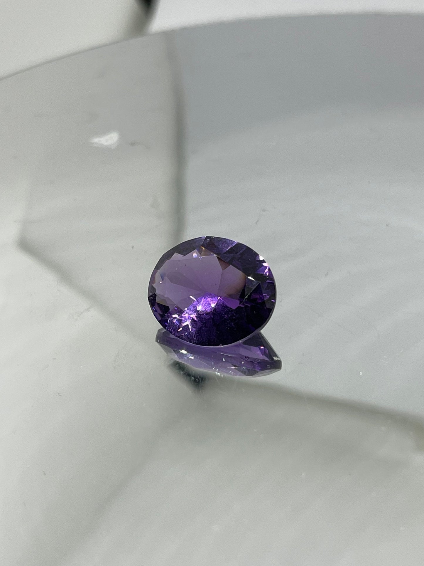16.32 Carat Bolivian Amethyst Oval Cut Loose Stone