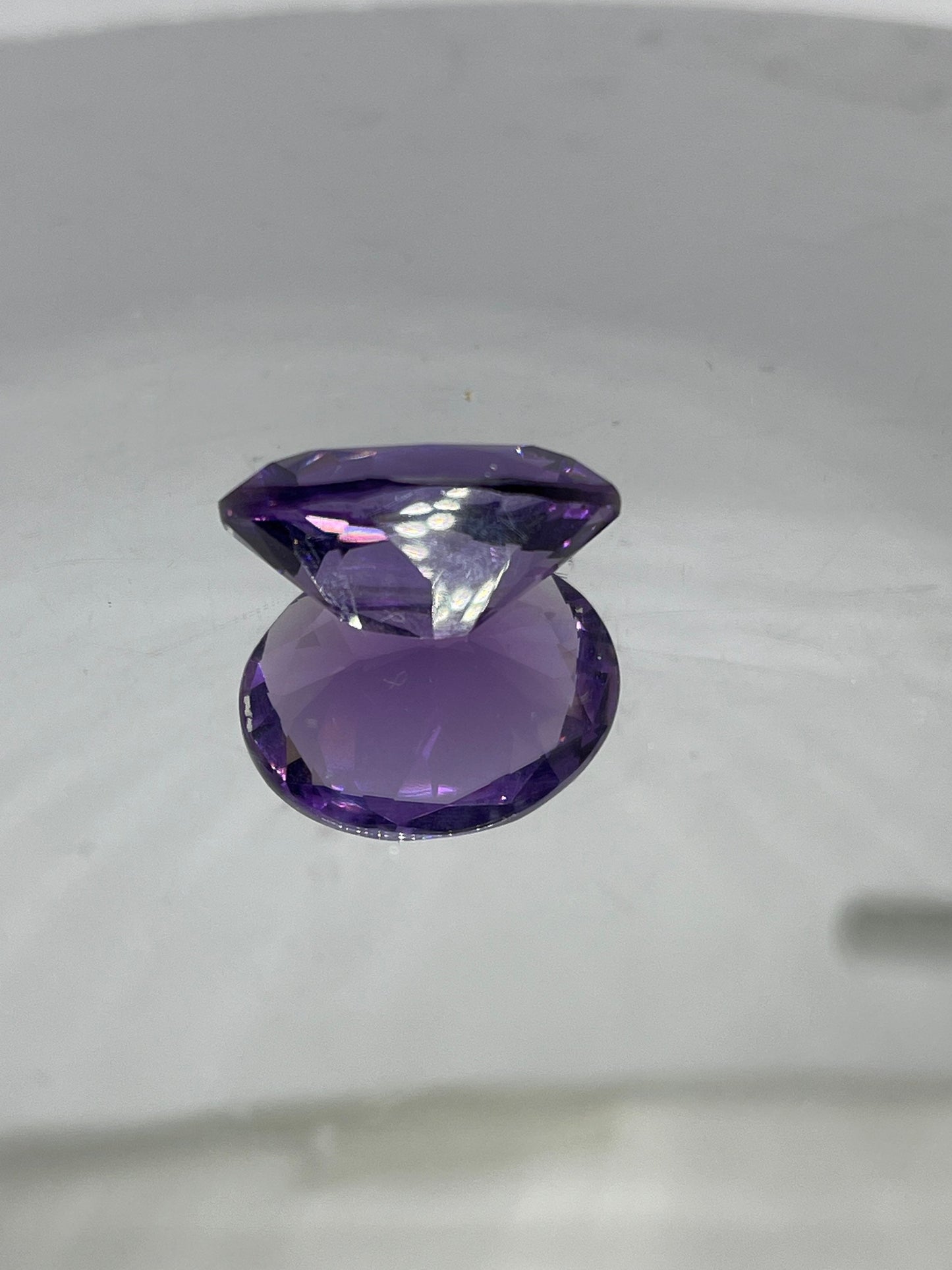 16.32 Carat Bolivian Amethyst Oval Cut Loose Stone
