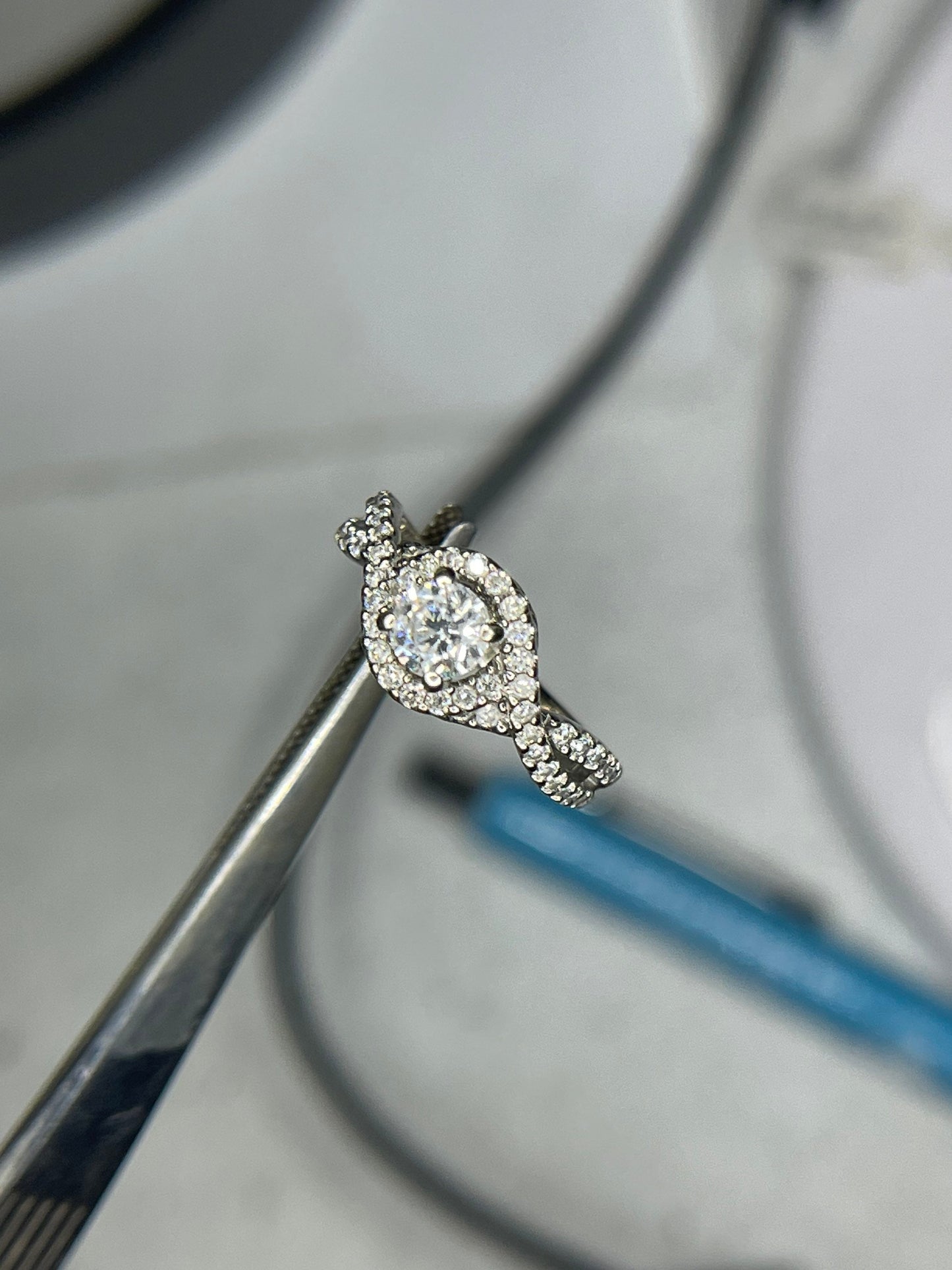 Vintage Le Vian 1.25 Carat Diamond Engagement Ring (5.75)