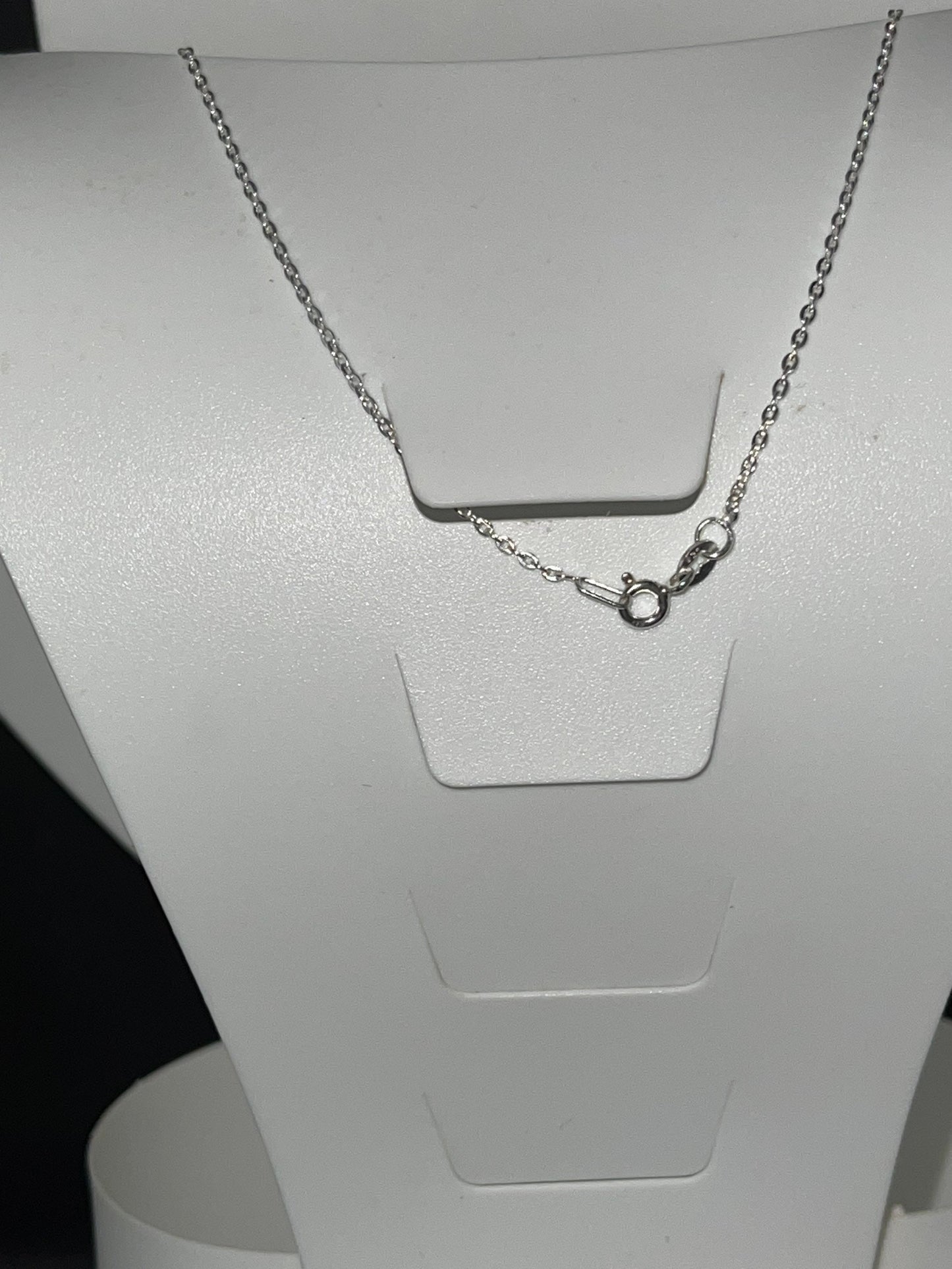 Natural Star Ruby Sterling Silver Pendant & Chain