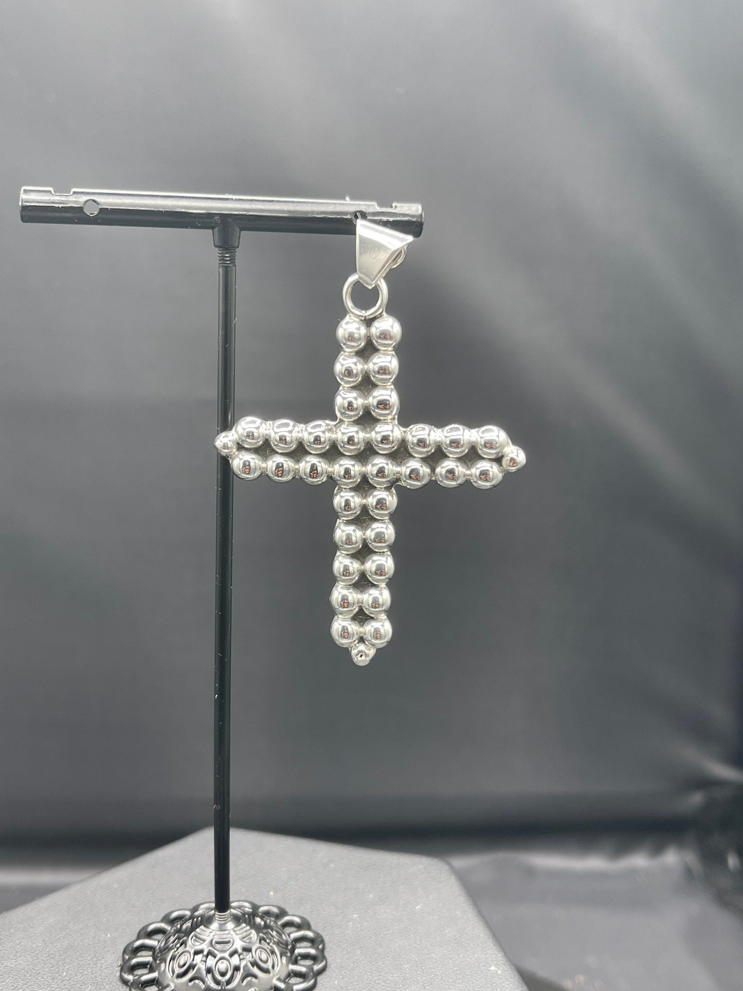 Handmade Sterling Silver Cross Pendant