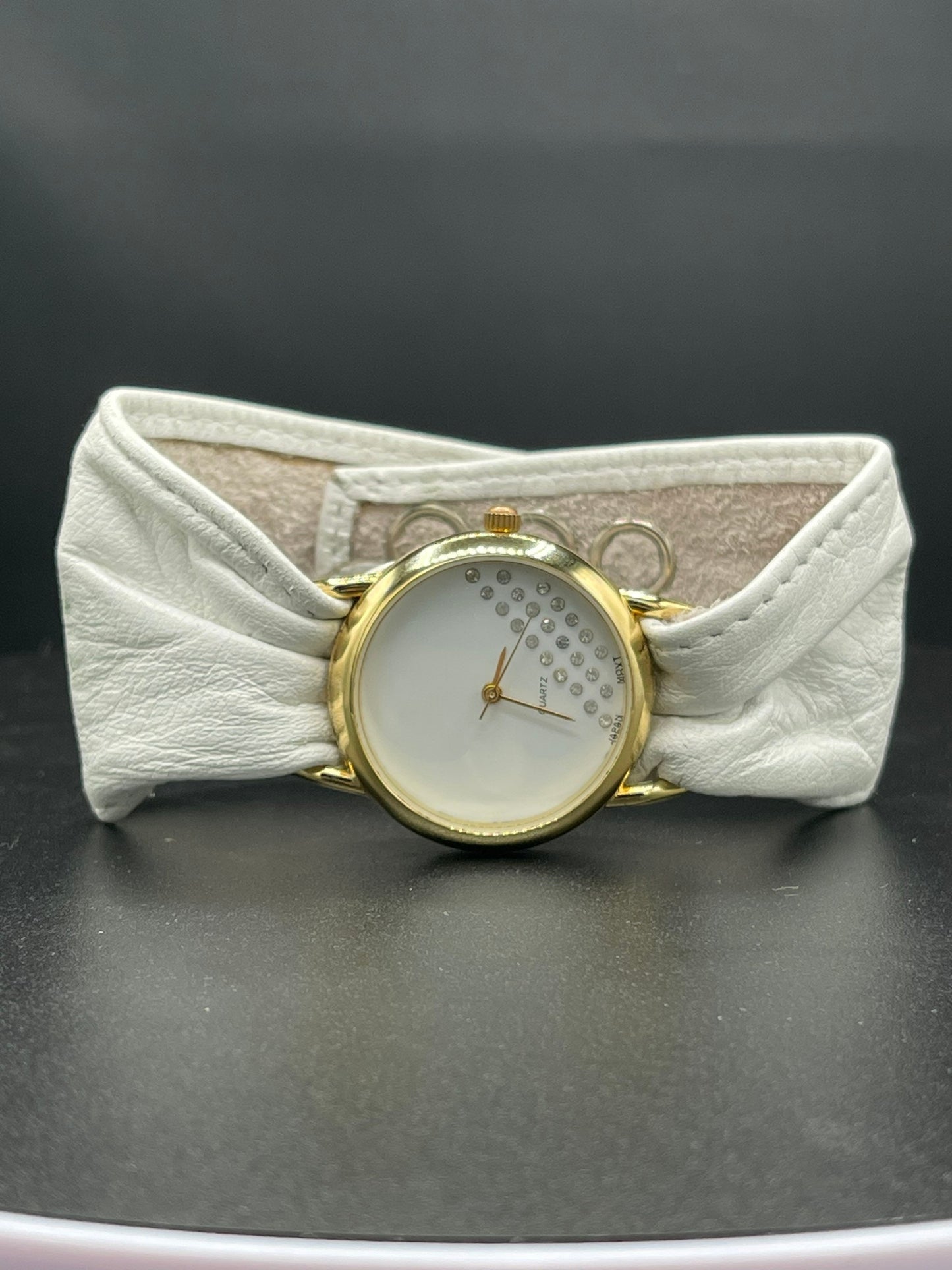 Japanese Handmade Quartz Leather Band Adjustable Ladies Watch