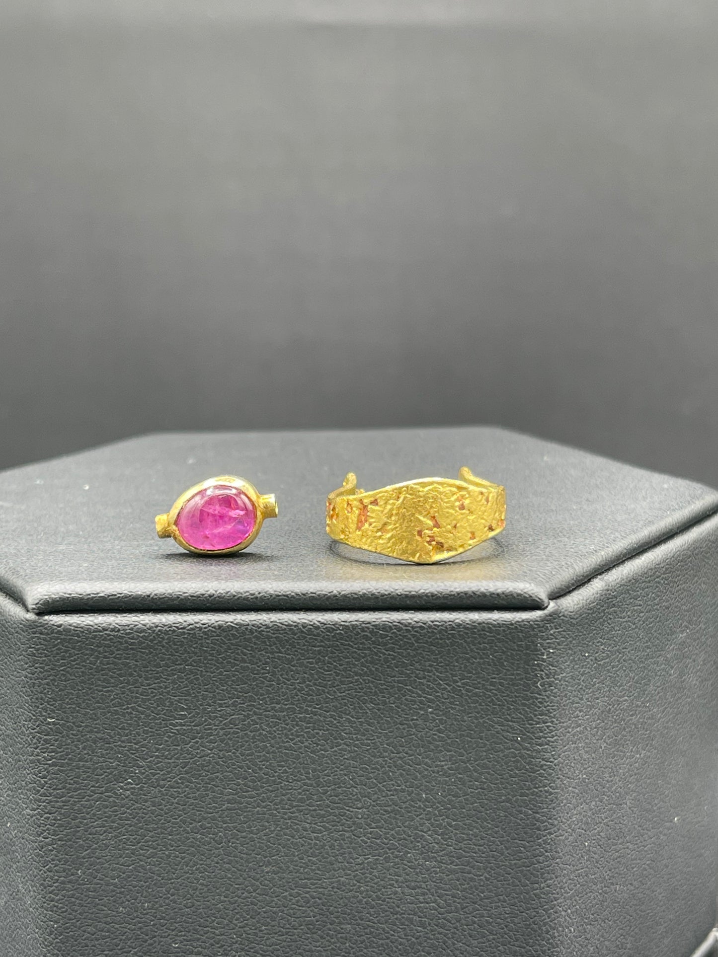 2.56 Carat Natural Unheated Burmese Ruby 18K Yellow Gold Ring (Size 7)