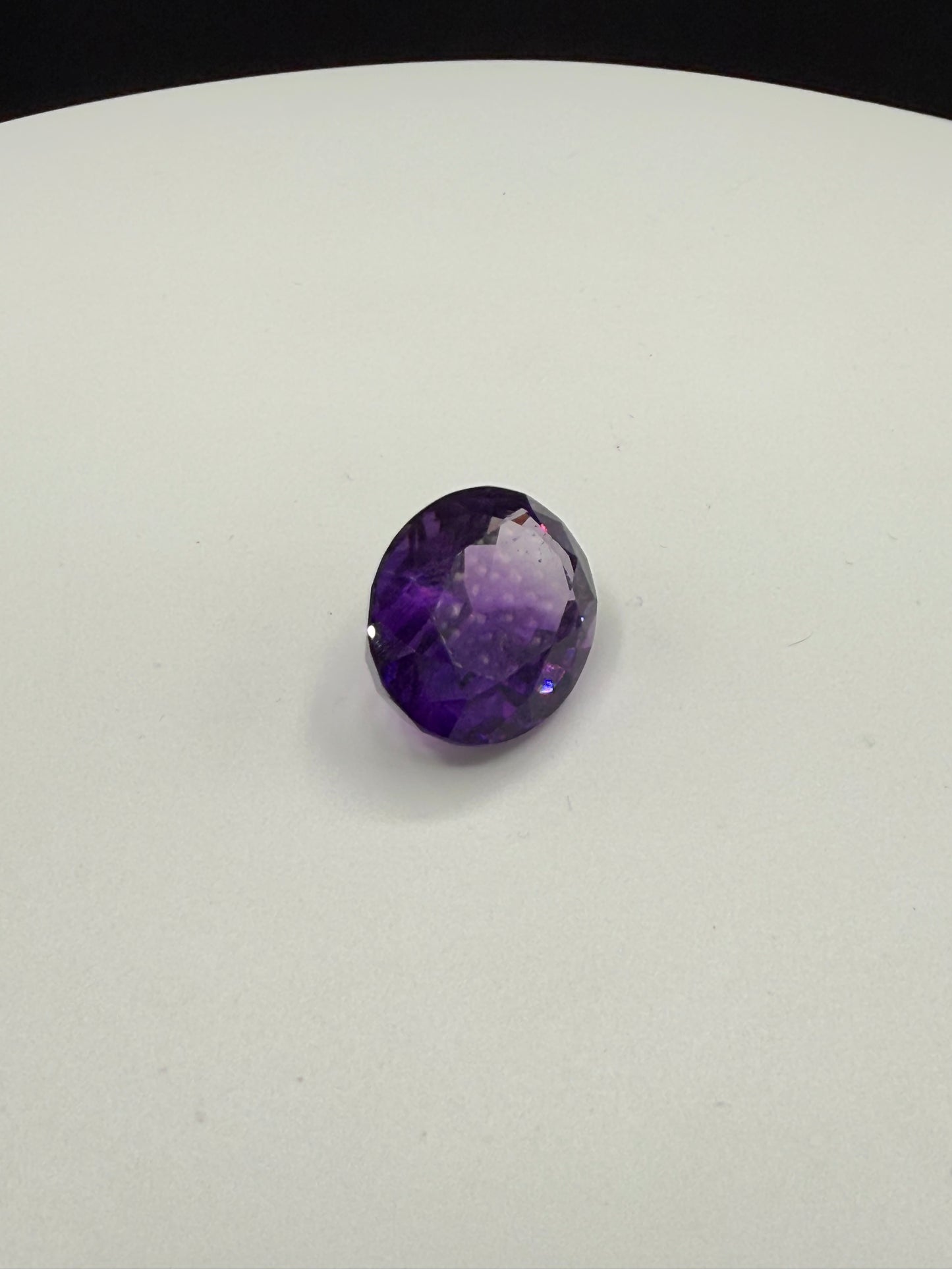 17.87 Carat Natural Amethyst Oval Cut Loose Gemstone (19.3 x 15.4 x 10.4 MM)