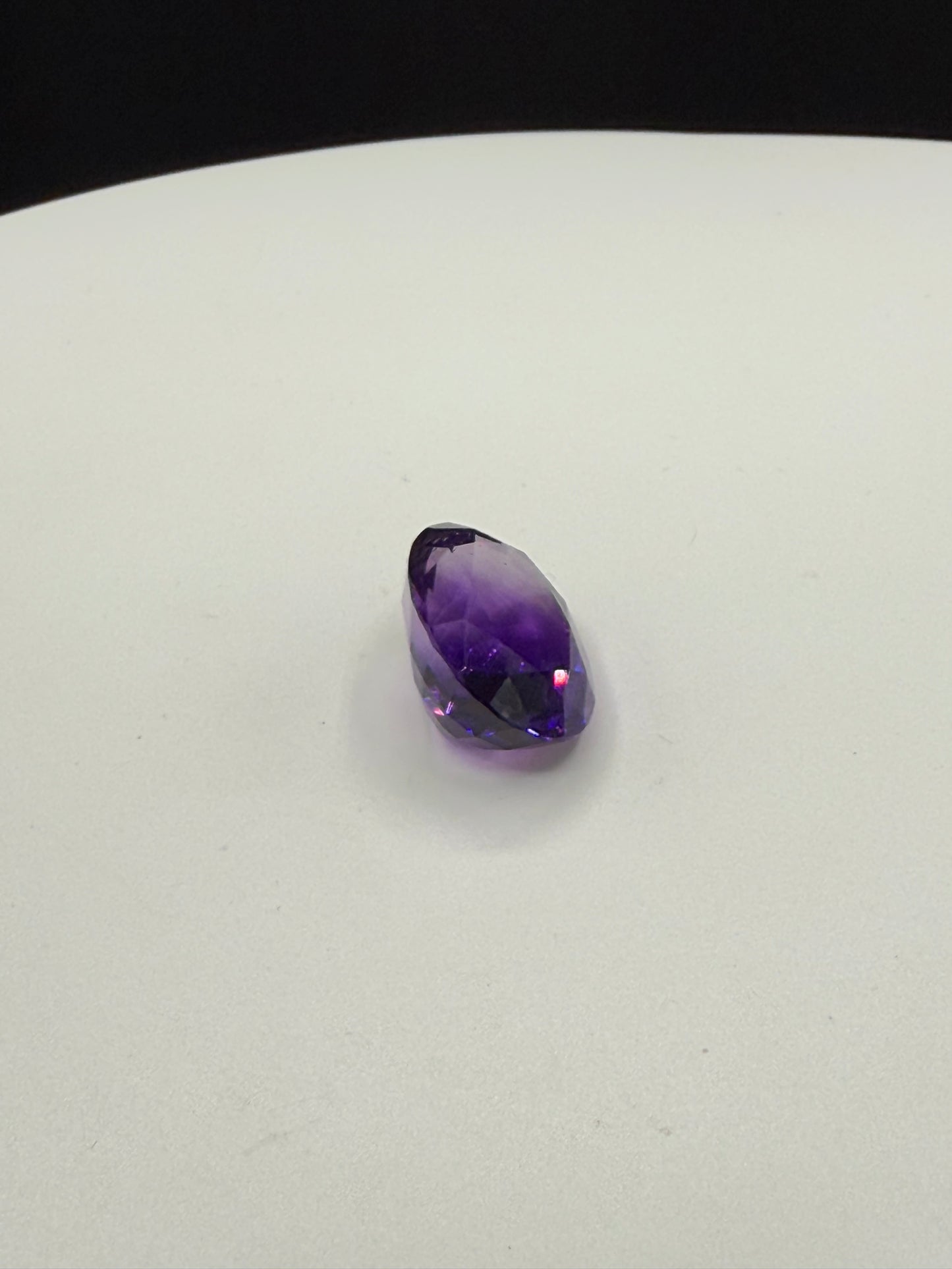 17.87 Carat Natural Amethyst Oval Cut Loose Gemstone (19.3 x 15.4 x 10.4 MM)