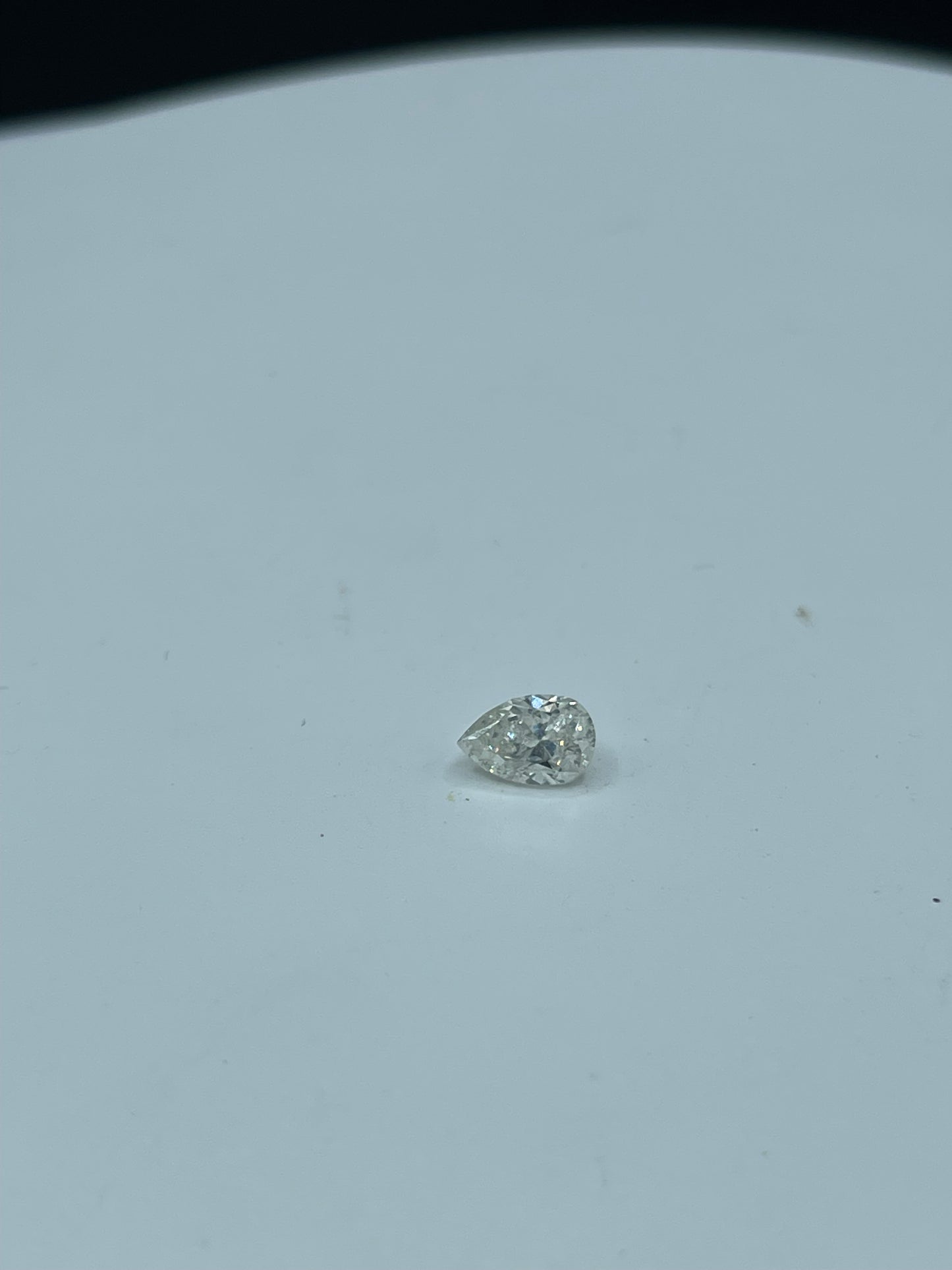 1.03 Carat Natural Pear Cut Diamond | SI1 Clarity | H Color | Earth Mined Loose Gemstone | 7.6 x5.1 x 3.5 MM