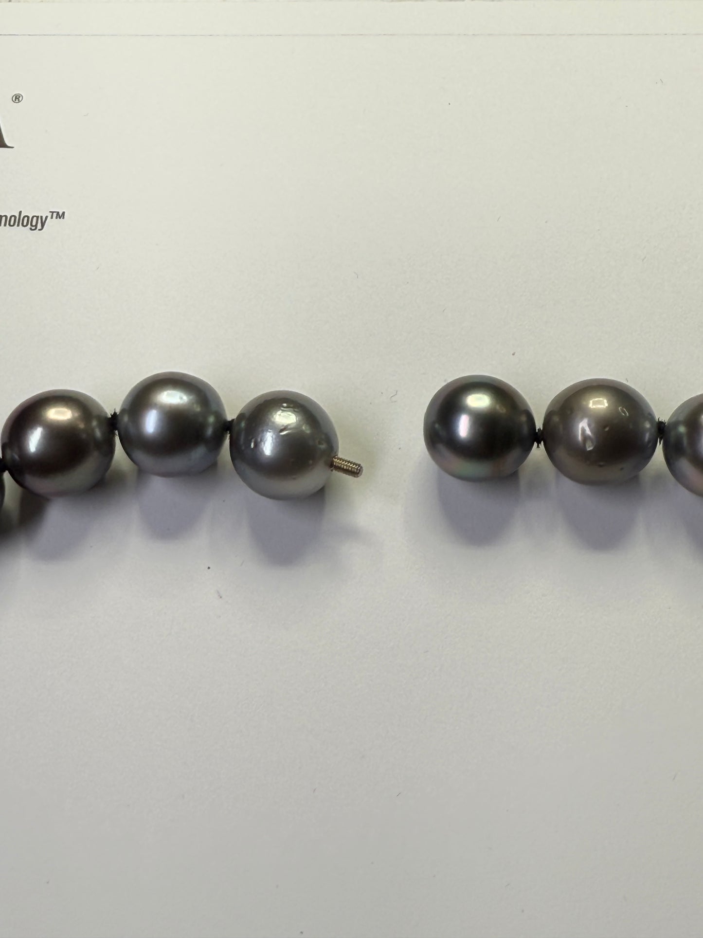 Natural Tahitian South Sea Pearl Necklace 17.5” – 13.5-14MM Lustrous Pearls – Rare Size & Invisible Screw Clasp