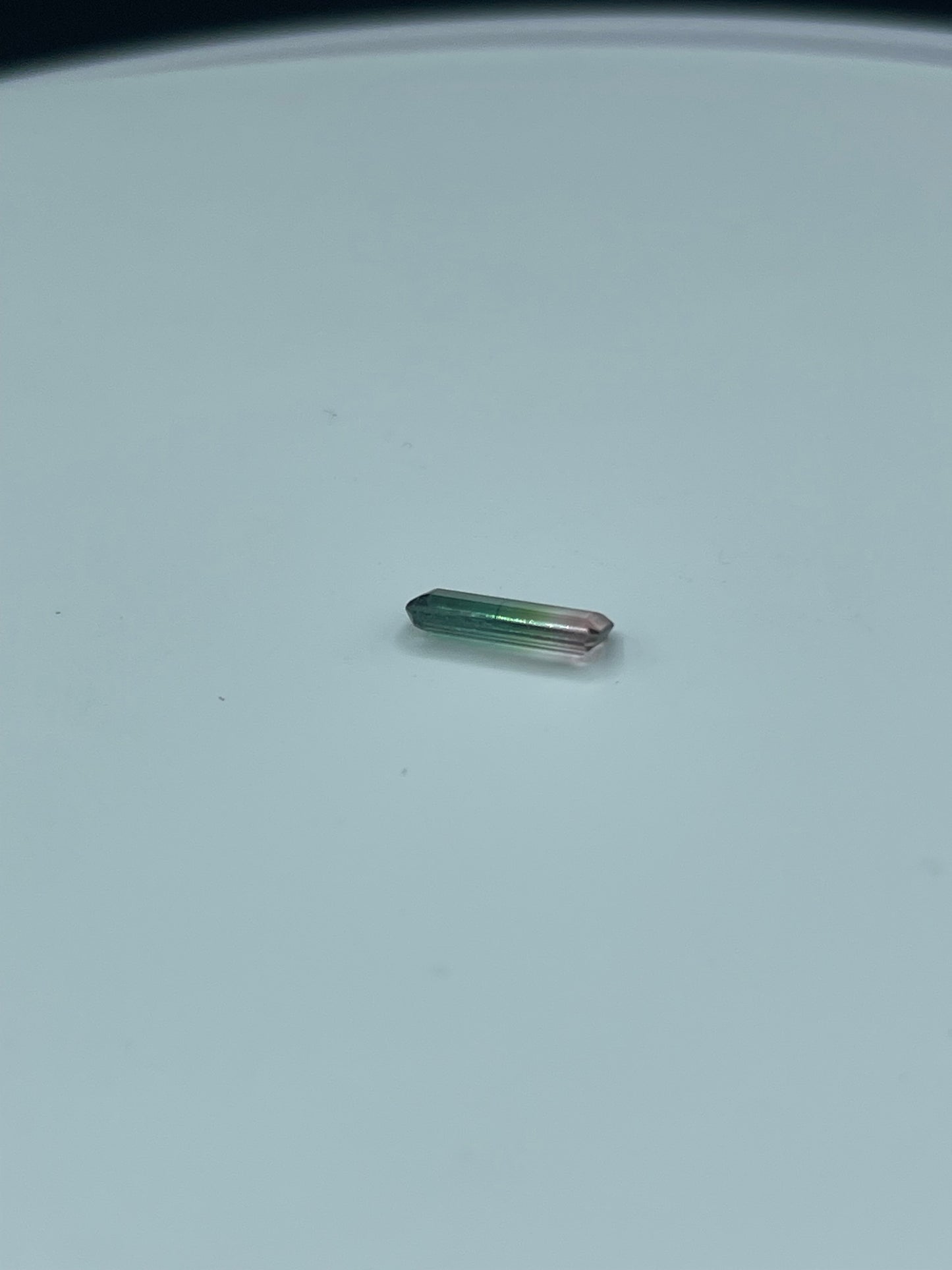 0.92 Carat Natural Watermelon Tourmaline Emerald Cut Gem | 10.6 x 3.7 x 2.1 MM