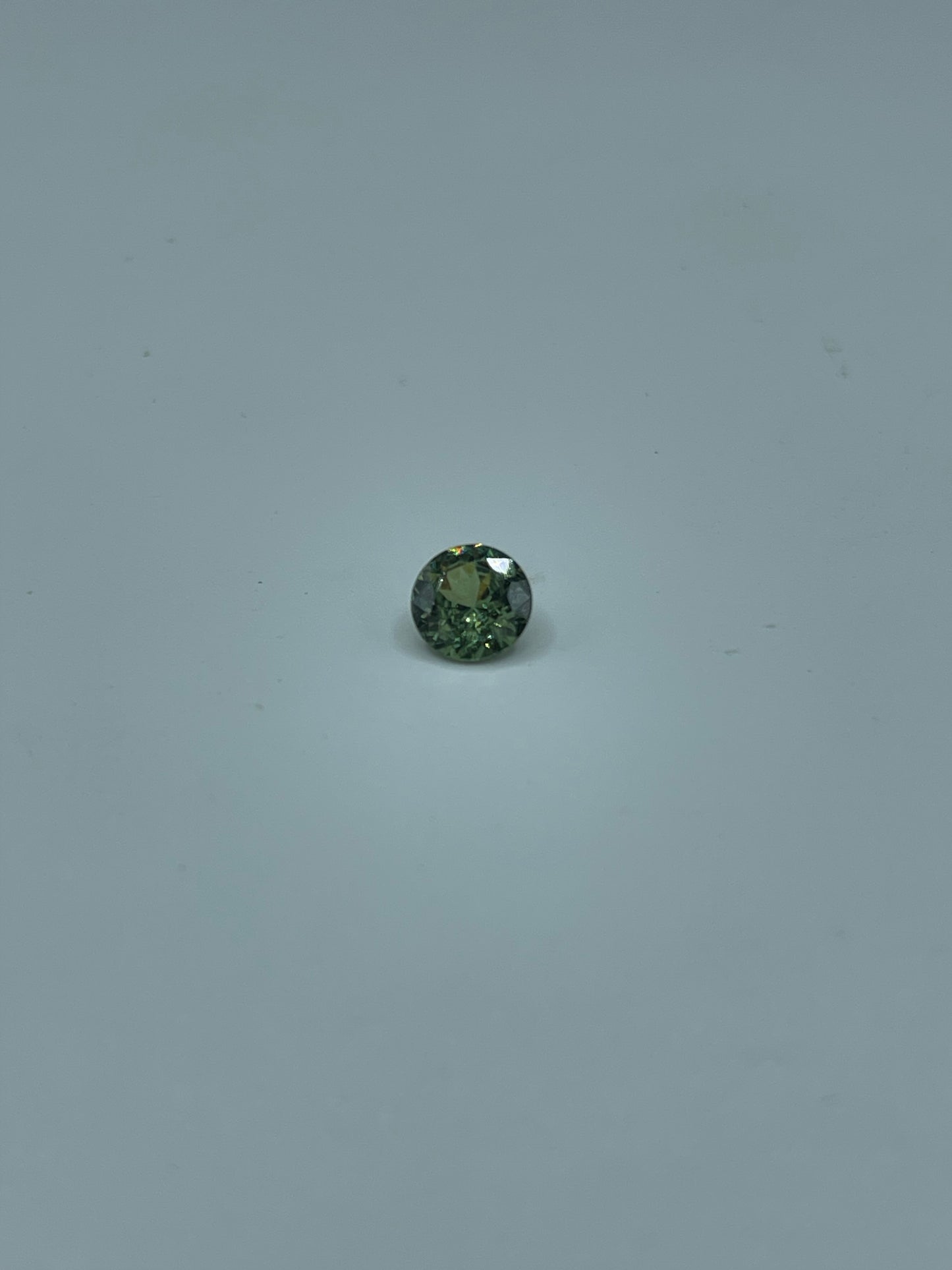 1.11 Carat Natural Demantoid Garnet Round Cut Loose Gemstone