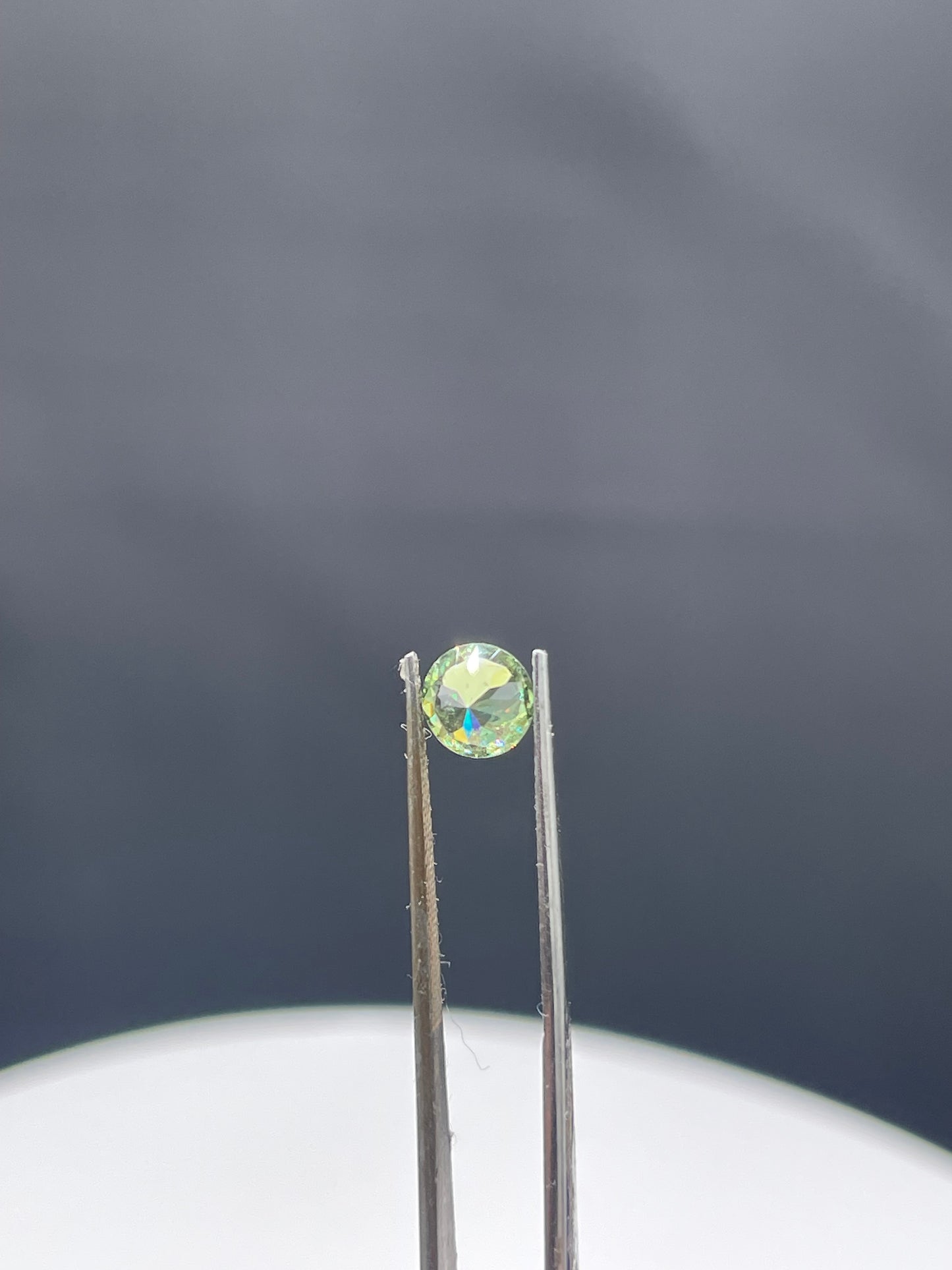 1.11 Carat Natural Demantoid Garnet Round Cut Loose Gemstone