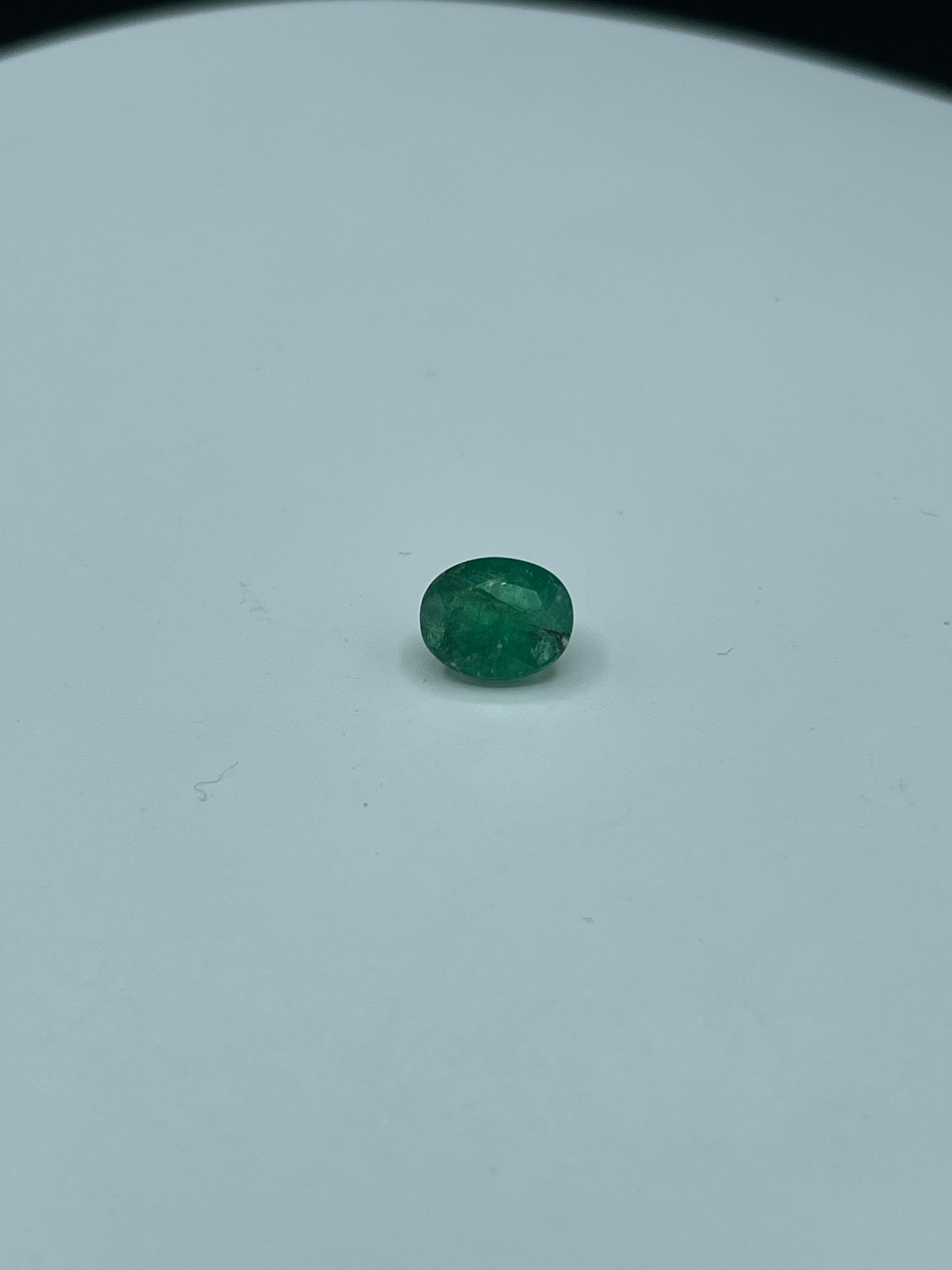 2.86 Carat Natural Oval Emerald Loose Gemstone - 10.1 x 8.2 x 5.6 MM