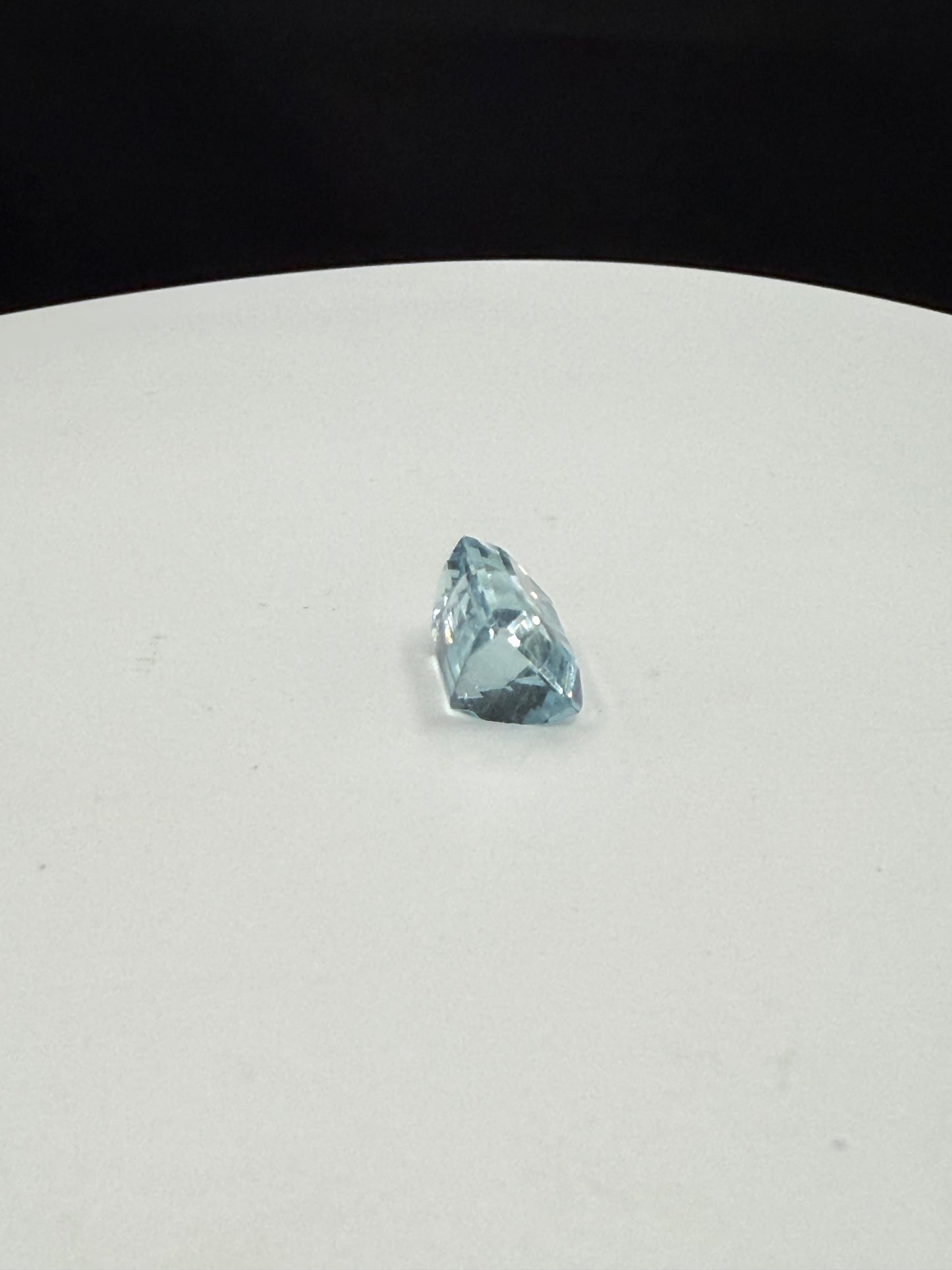 4.77 Carat Natural Aquamarine Emerald Cut Loose Gemstone – 12x7.5x6.6 MM